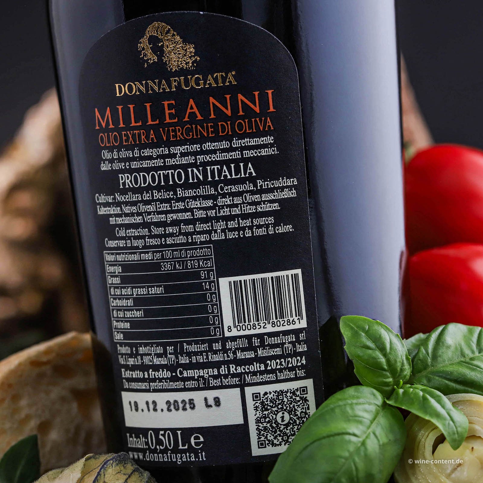 Olivenöl Extra Vergine 2023 Milleanni