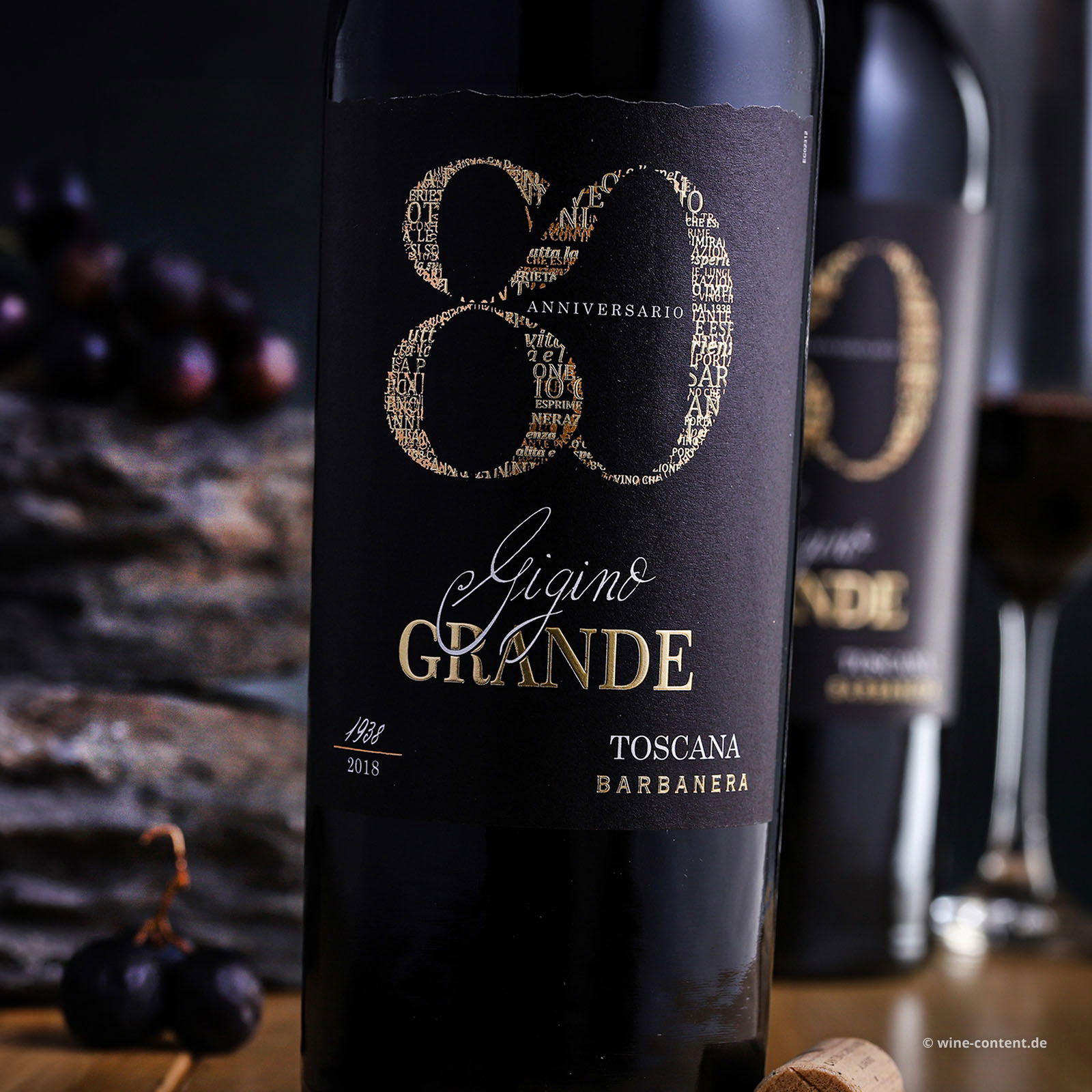 Gigino Grande Rosso 2021 Anniversario 80 Gigino Grande Rosso 2021 Anniversario 80