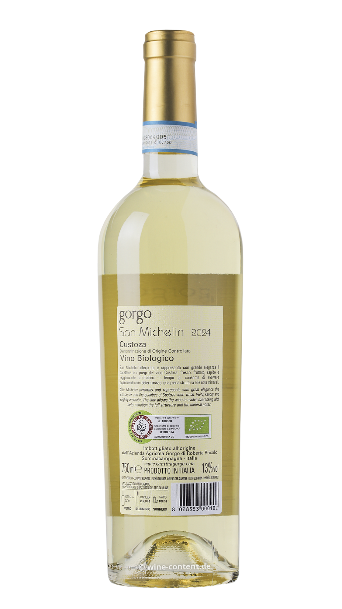 Custoza 2024 San Michelin Bio