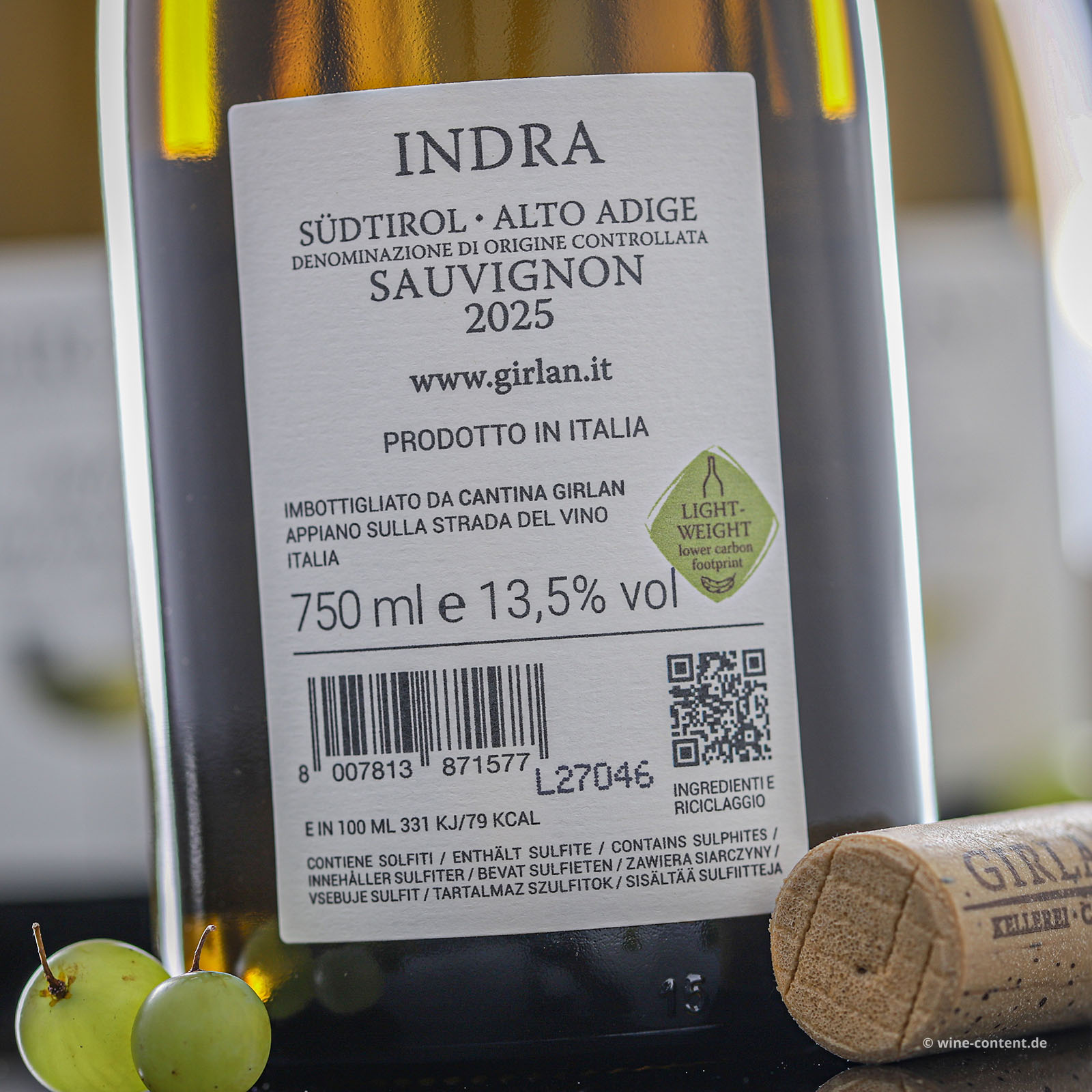 6er-Sparpaket Sauvignon Blanc 2025 Indra
