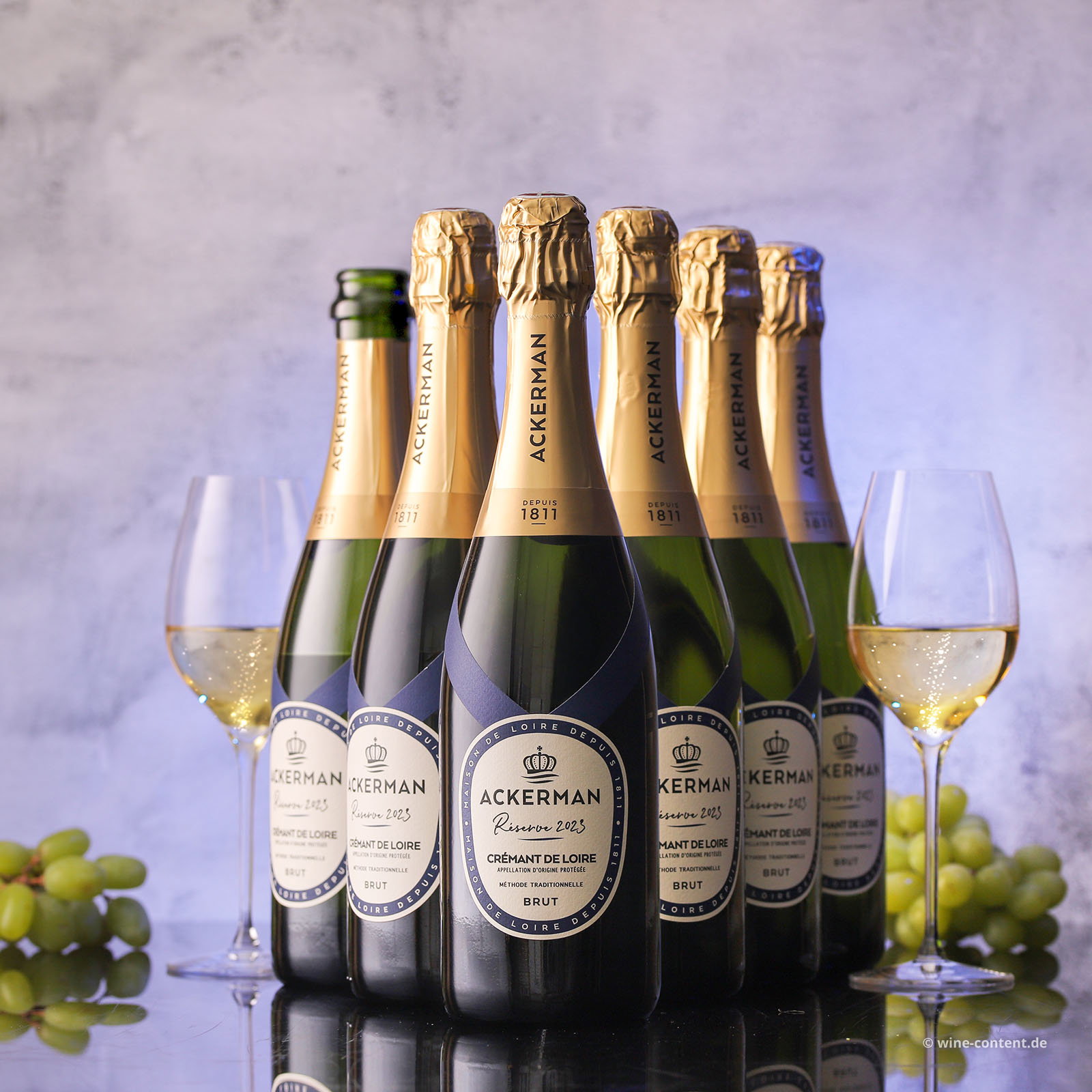 6er-Sparpaket Crémant de Loire 2023 Réserve Brut