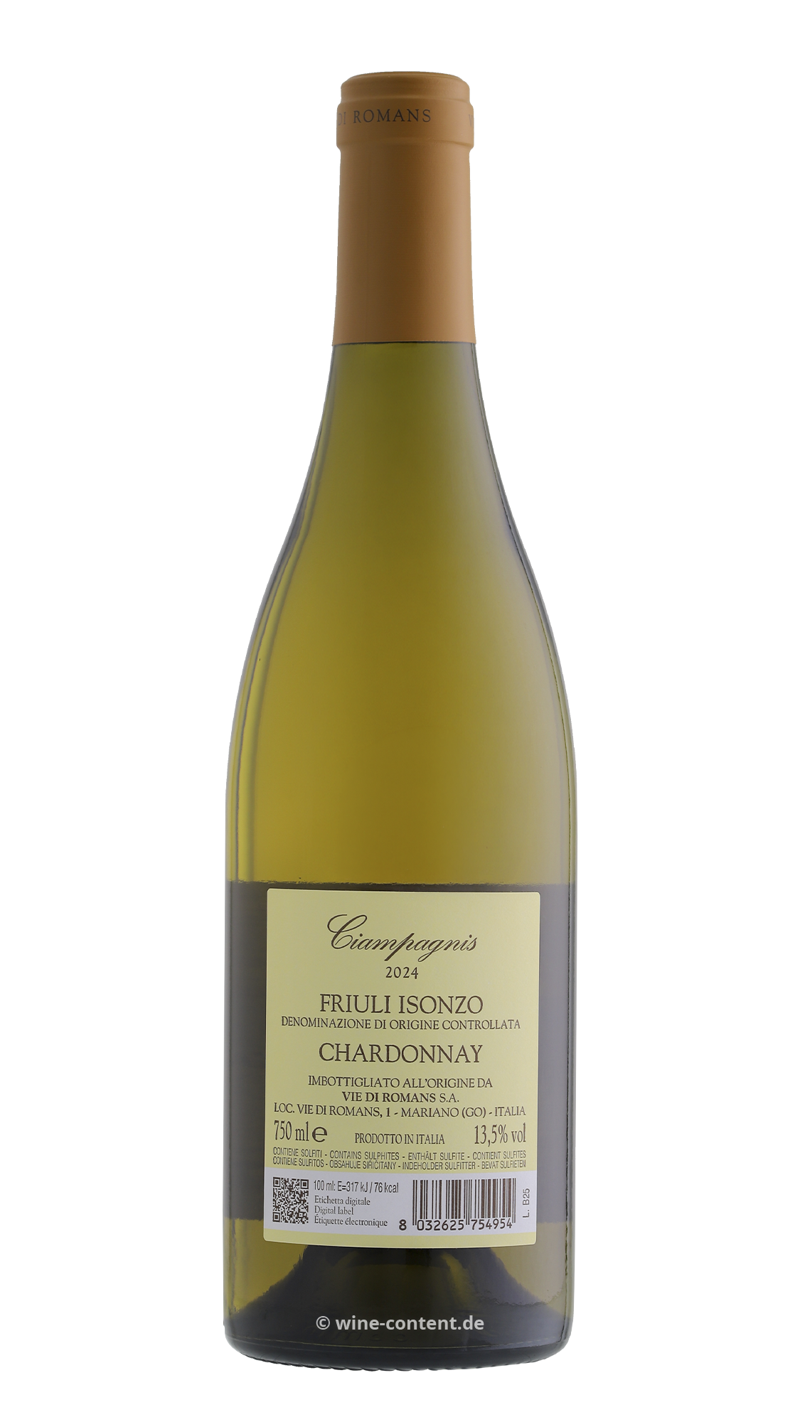 Chardonnay 2024 Ciampagnis
