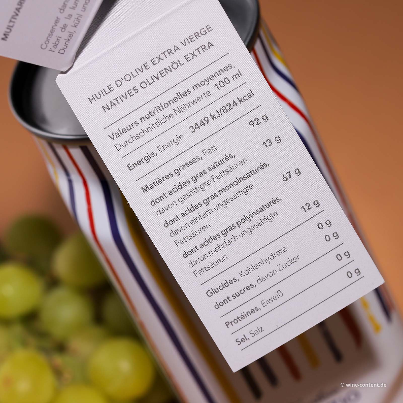 0,5 L Olivenöl Extra Vergine Raggi Primaria