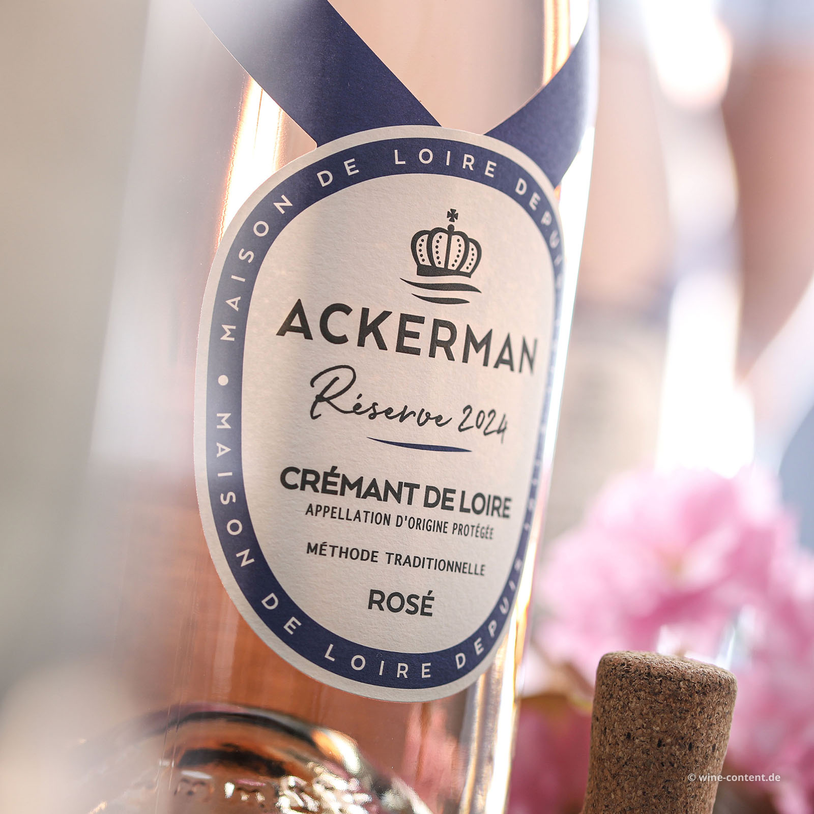 6er-Sparpaket Crémant de Loire Rosé 2024 Réserve Brut