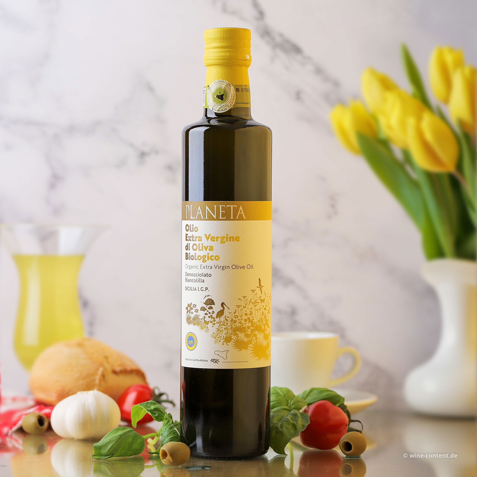 0,5 L Olivenöl Extra Vergine Sicilia 2024 Biancolilla Bio