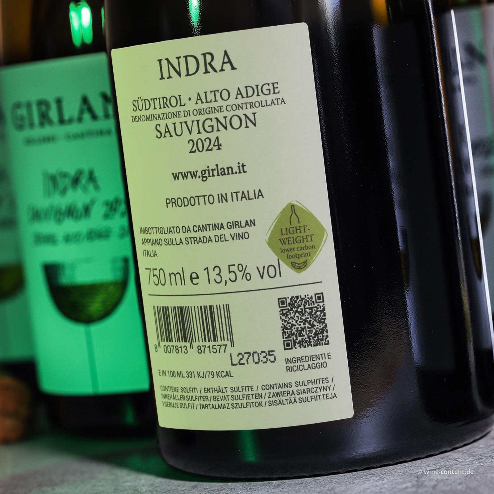 6er-Sparpaket Sauvignon Blanc 2024 Indra 6er-Sparpaket Sauvignon Blanc 2024 Indra