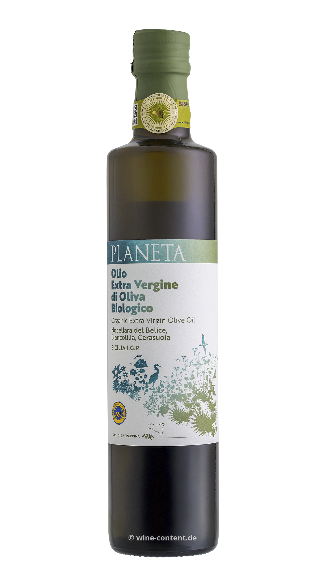 6er-Sparpaket 0,5 L Olivenöl Extra Vergine Sicilia 2025 Bio