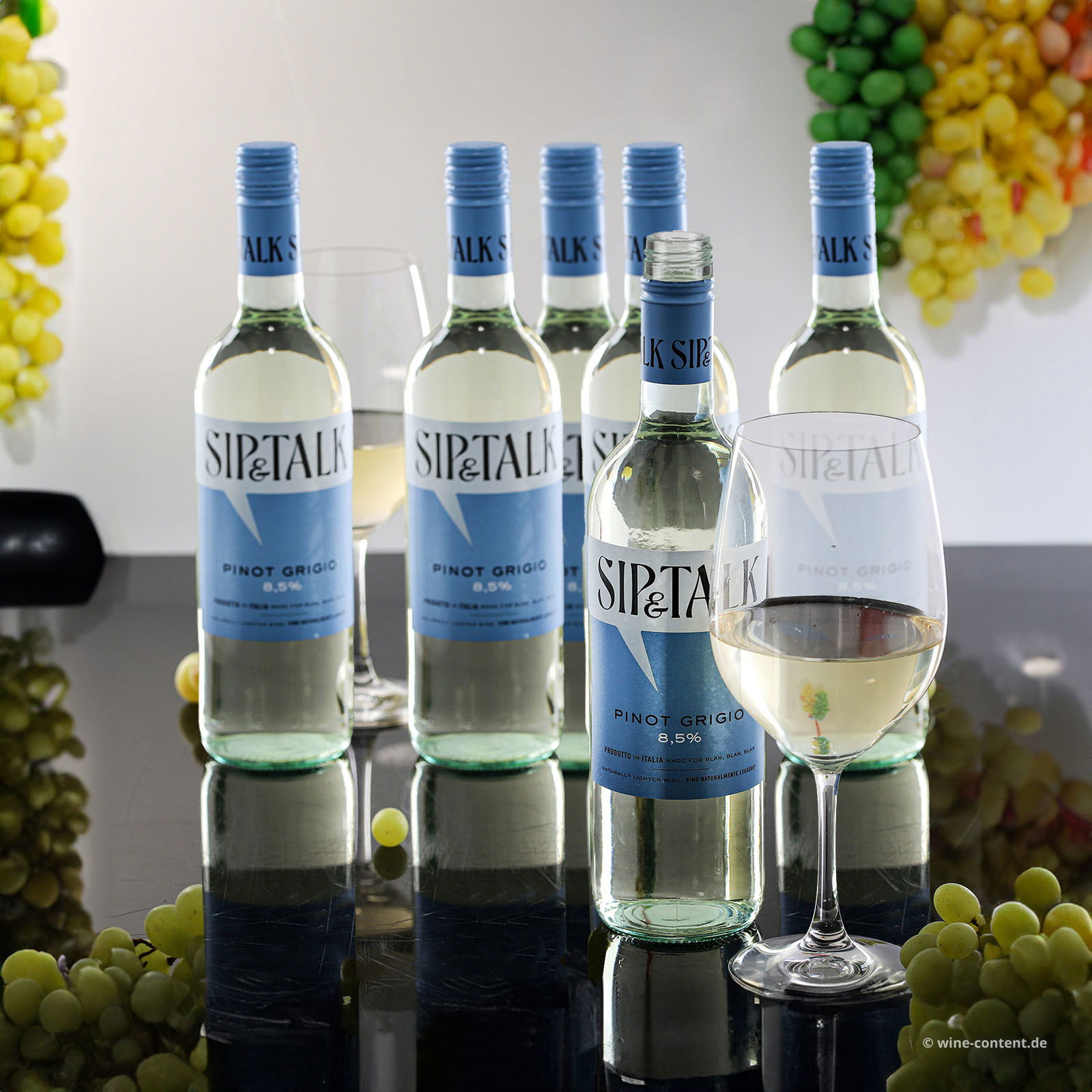 5+1 Sparpaket Pinot Grigio 2024 Sip & Talk 8,5%