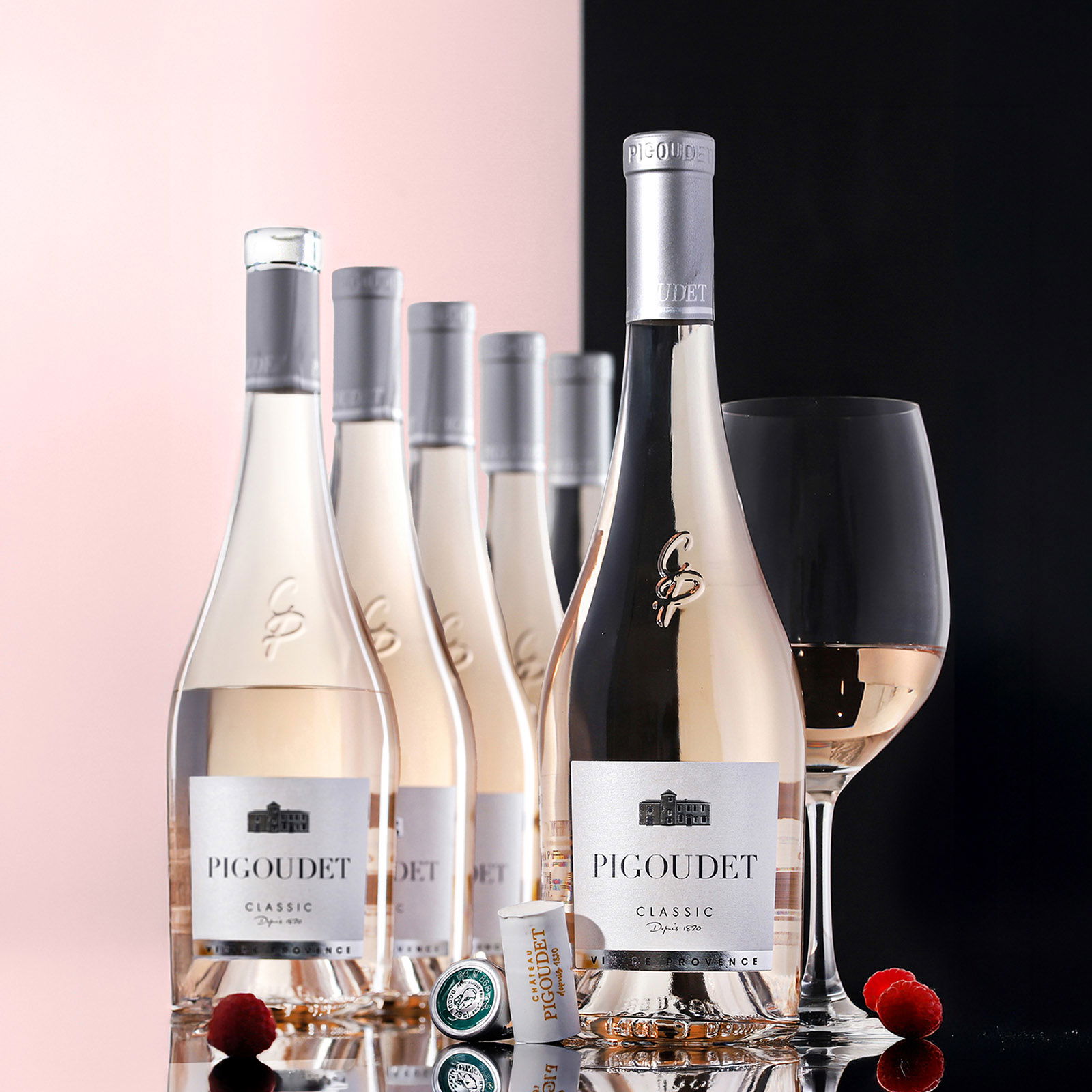 6er-Sparpaket Aix en Provence Rosé 2025 Classic