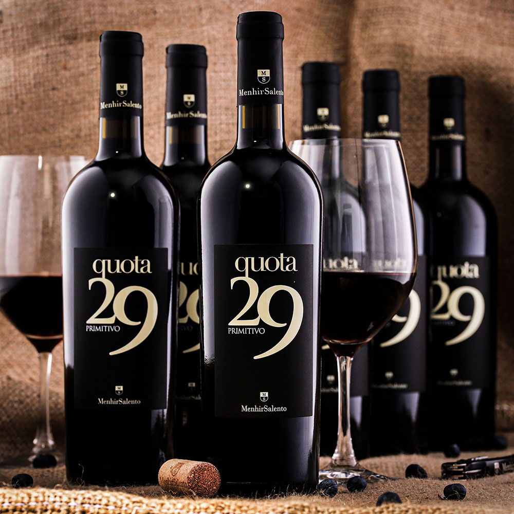 6er-Sparpaket Primitivo 2023 Quota 29 6er-Sparpaket Primitivo 2023 Quota 29