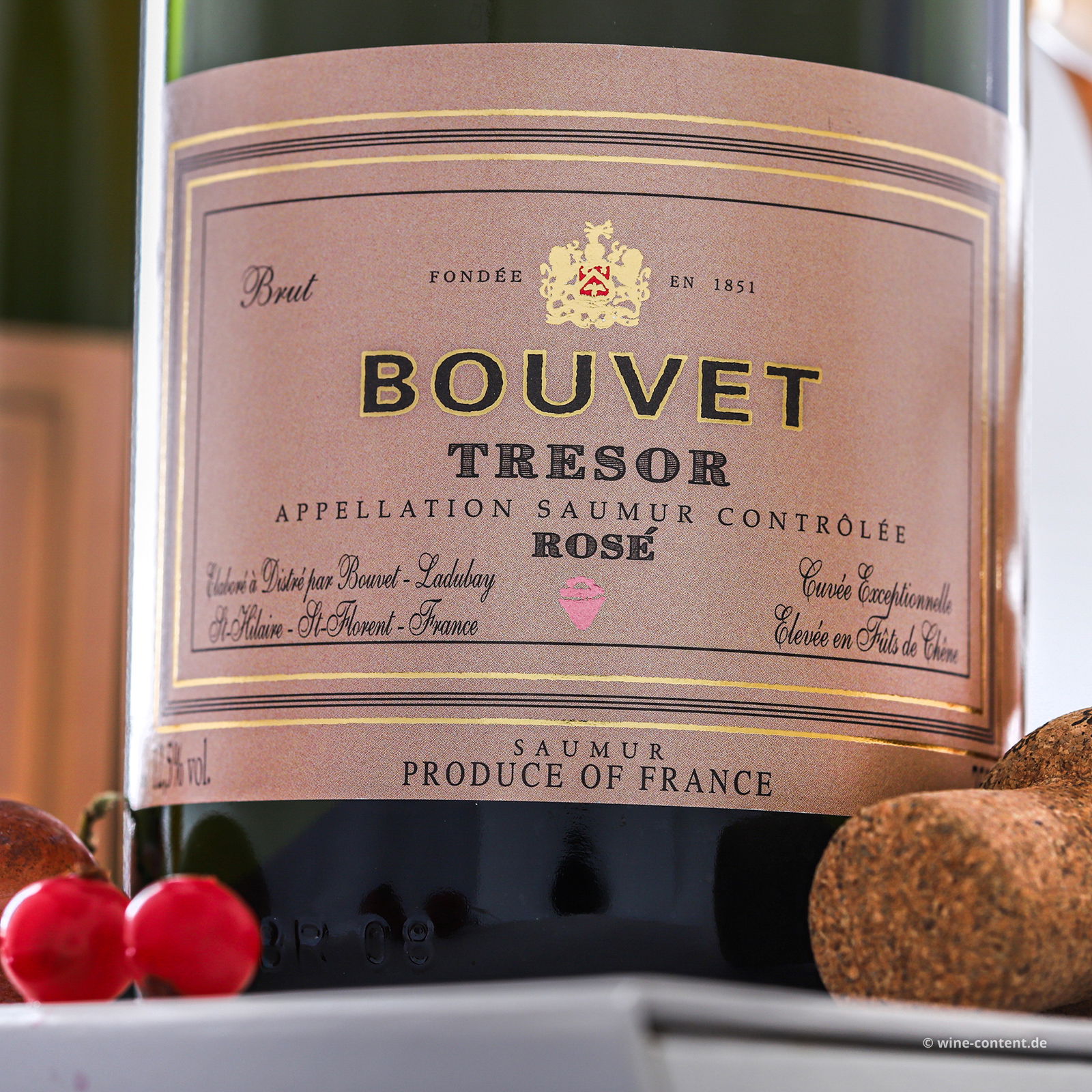 Crémant Saumur Rosé Trésor Brut