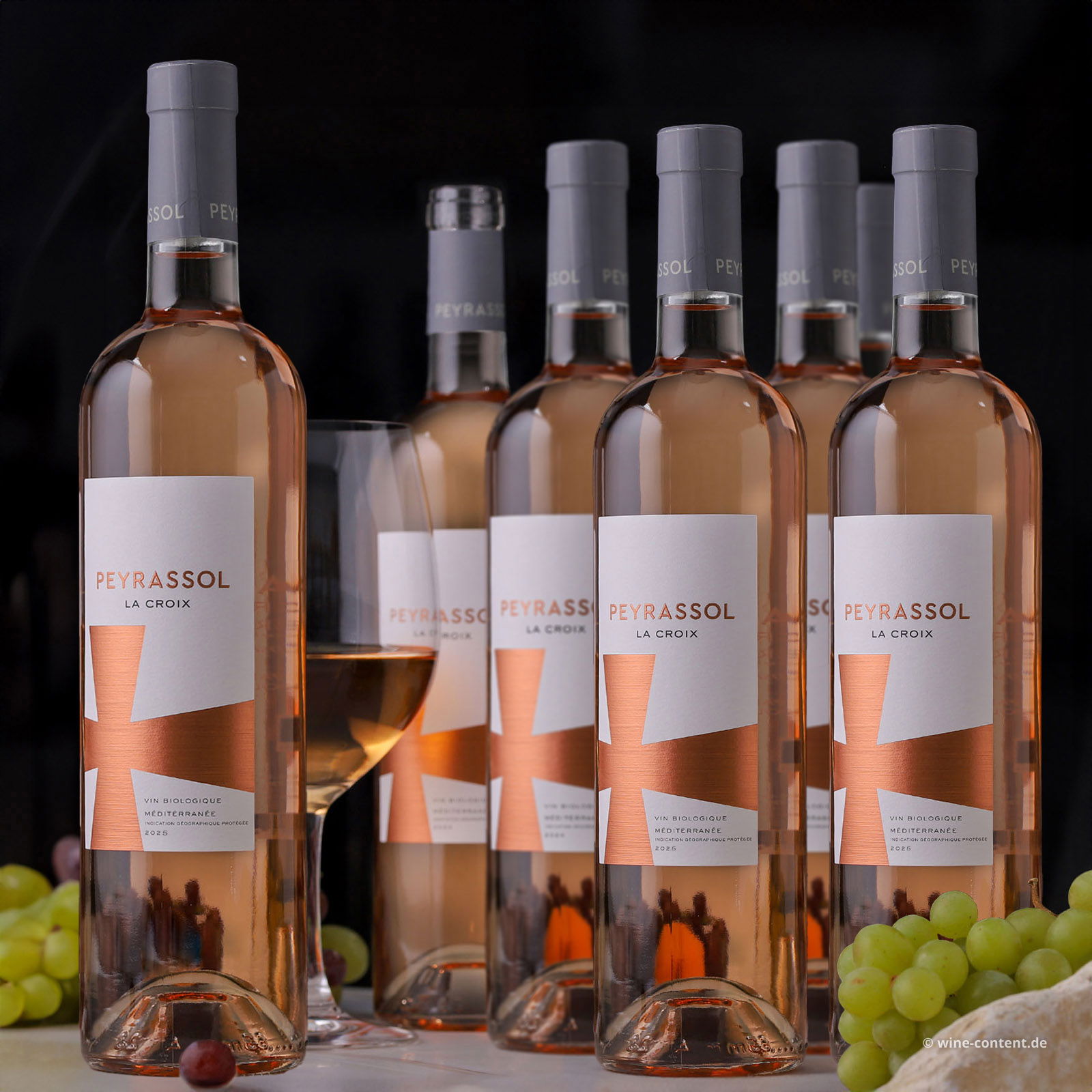 6er-Sparpaket Méditerranée Rosé 2025 La Croix Bio