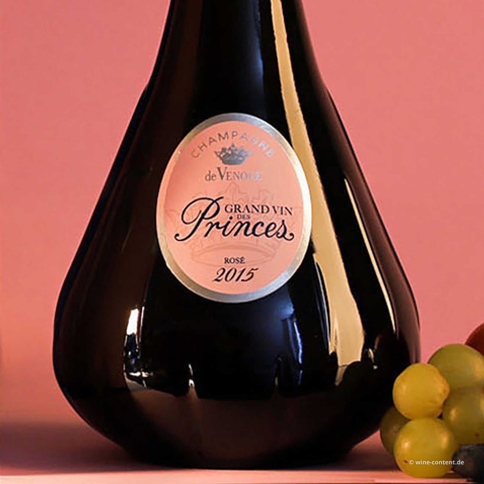 Champagner Rosé 2015 Grand Vin des Princes Brut