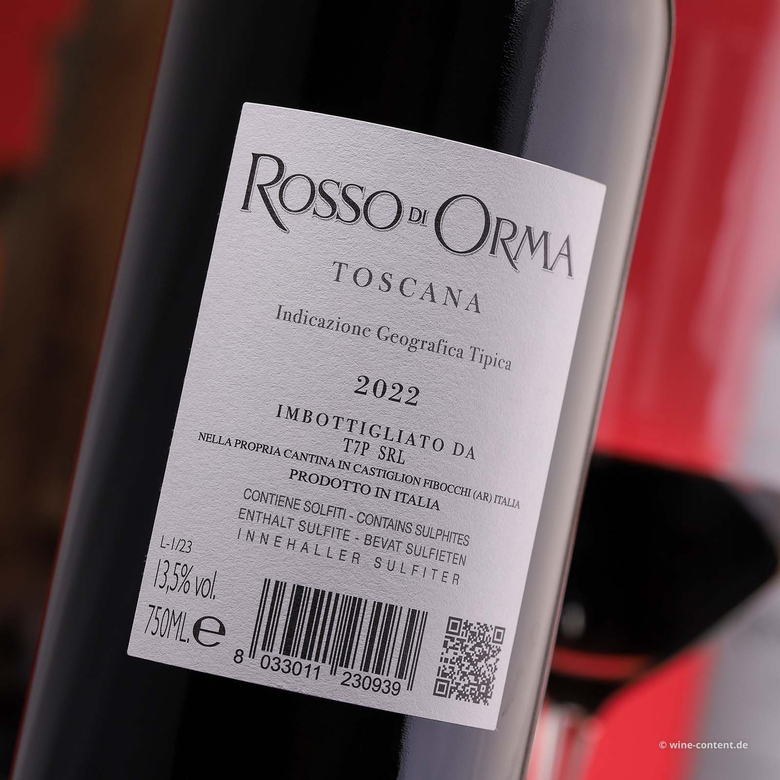 Rosso di Orma 2022