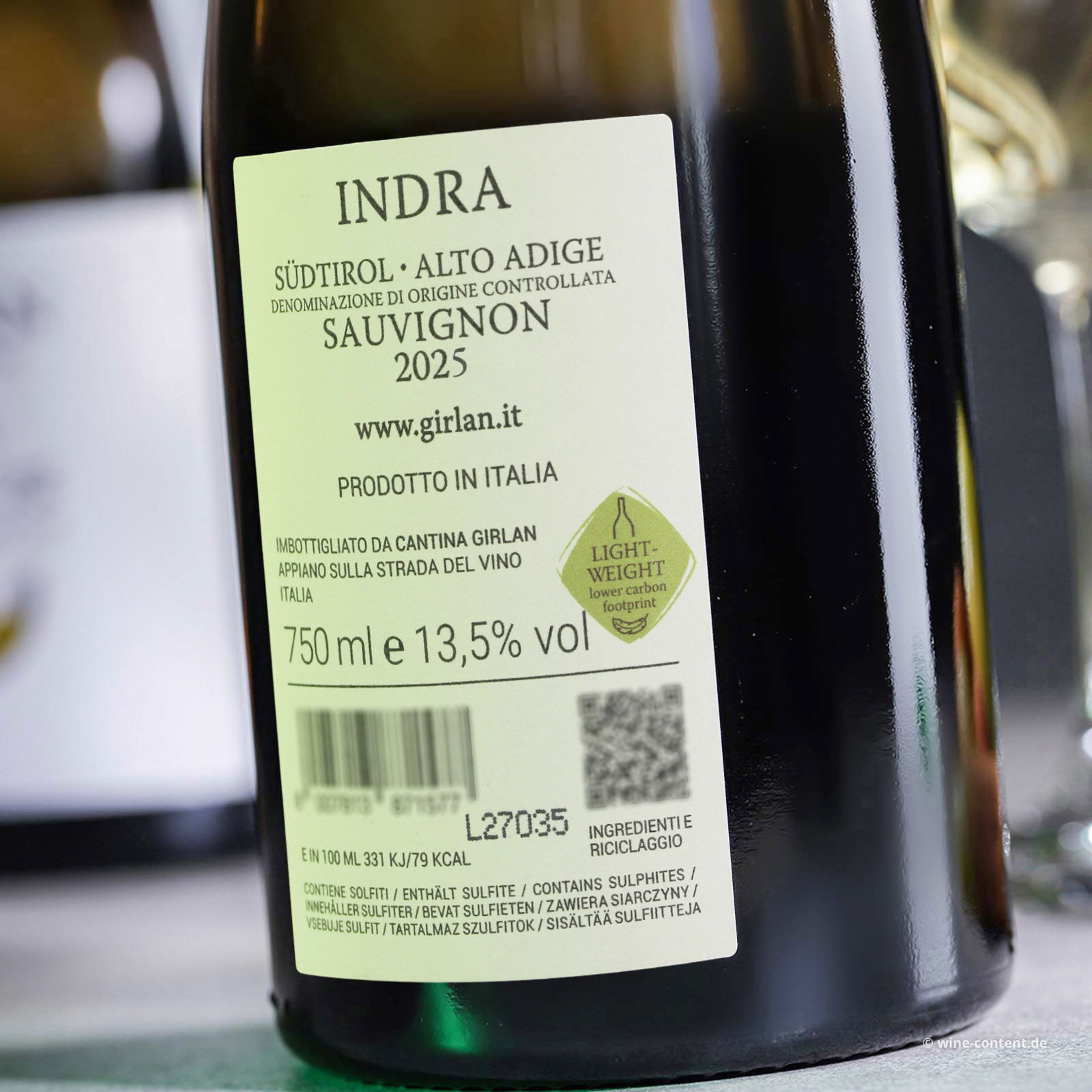 6er-Sparpaket Sauvignon Blanc 2025 Indra