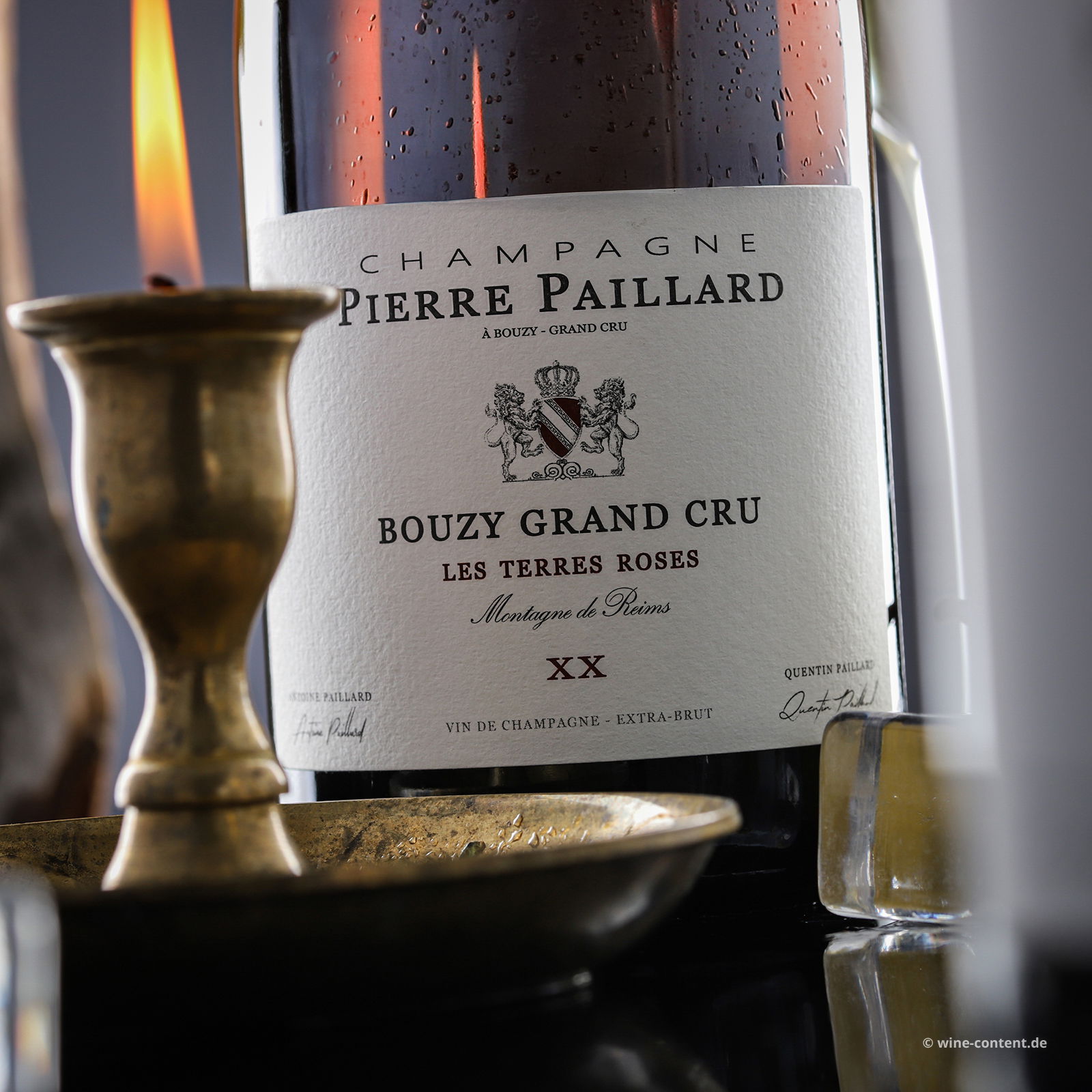 Champagner Les Terres Roses Bouzy Grand Cru Extra Brut