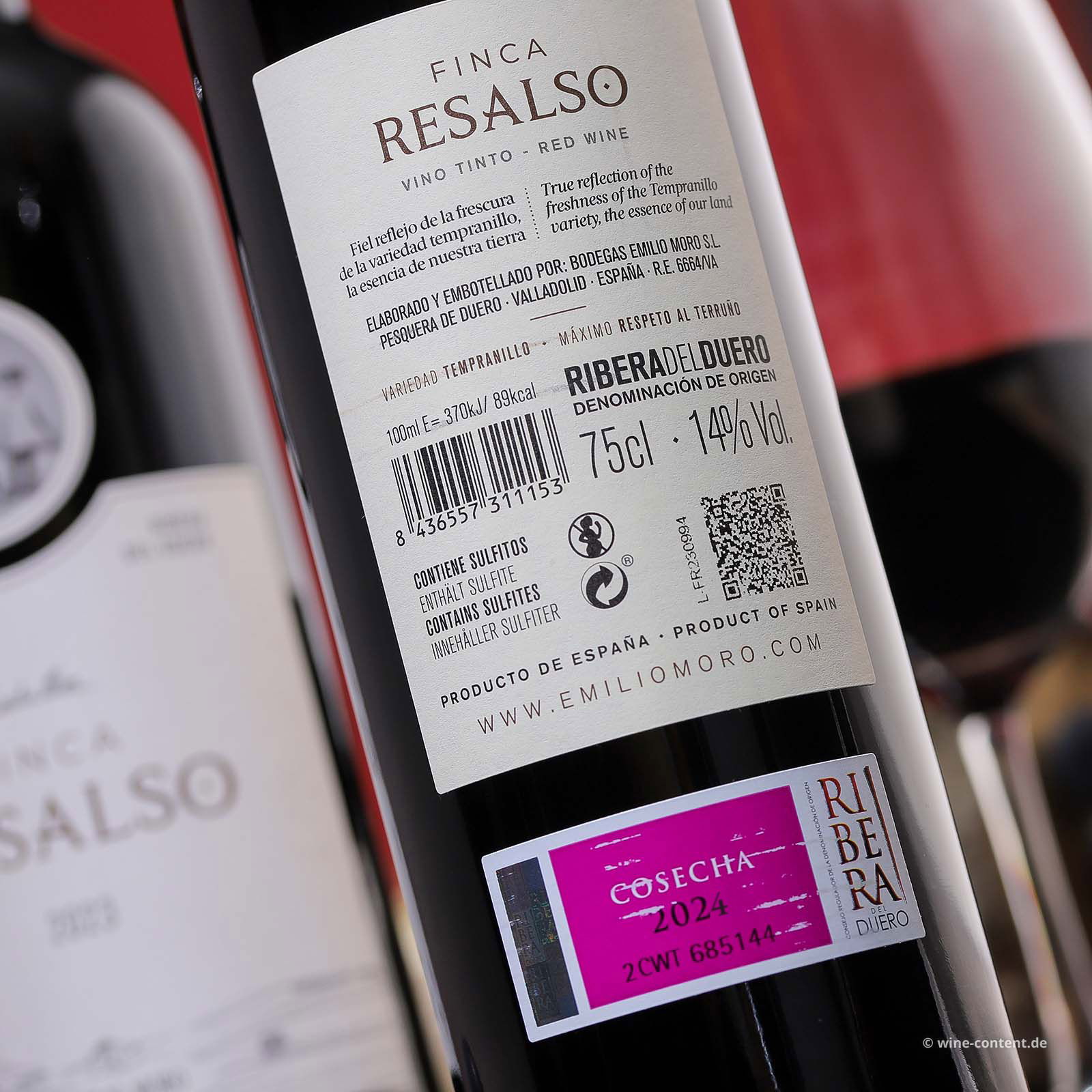 Tempranillo 2024 Finca Resalso