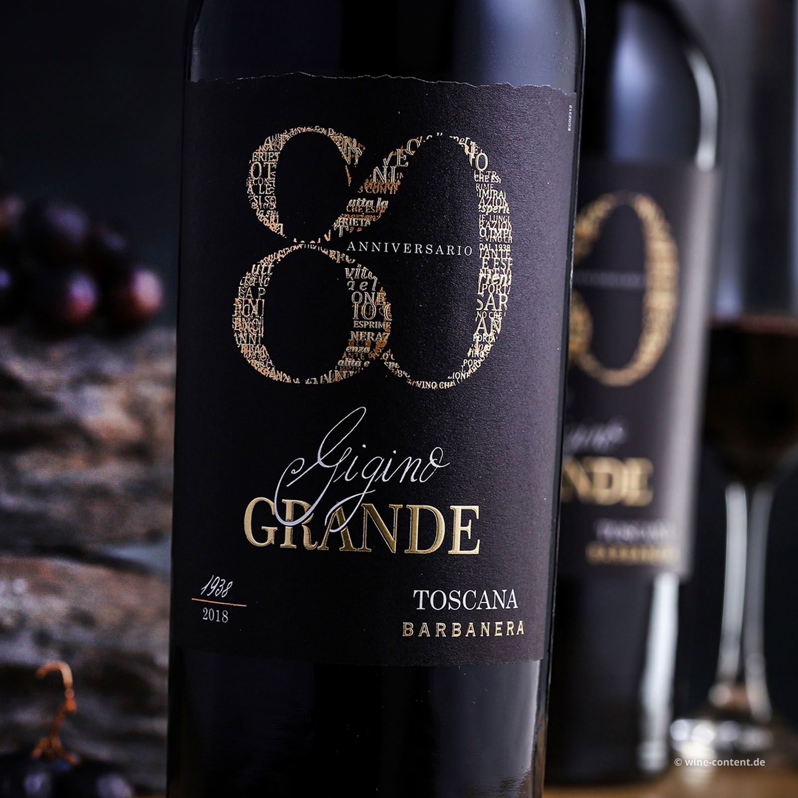 Gigino Grande Rosso 2021 Anniversario 80 Gigino Grande Rosso 2021 Anniversario 80