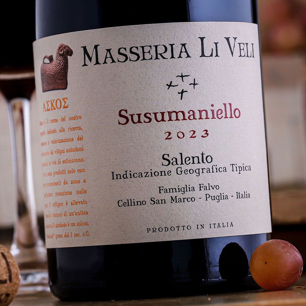 Susumaniello Salento 2023 Askos Susumaniello Salento 2023 Askos