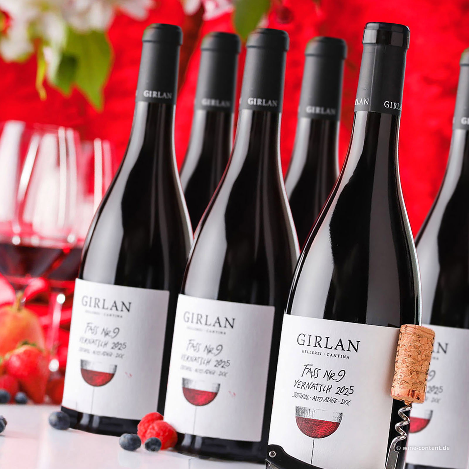 6er-Sparpaket Vernatsch 2025 Fass Nr. 9