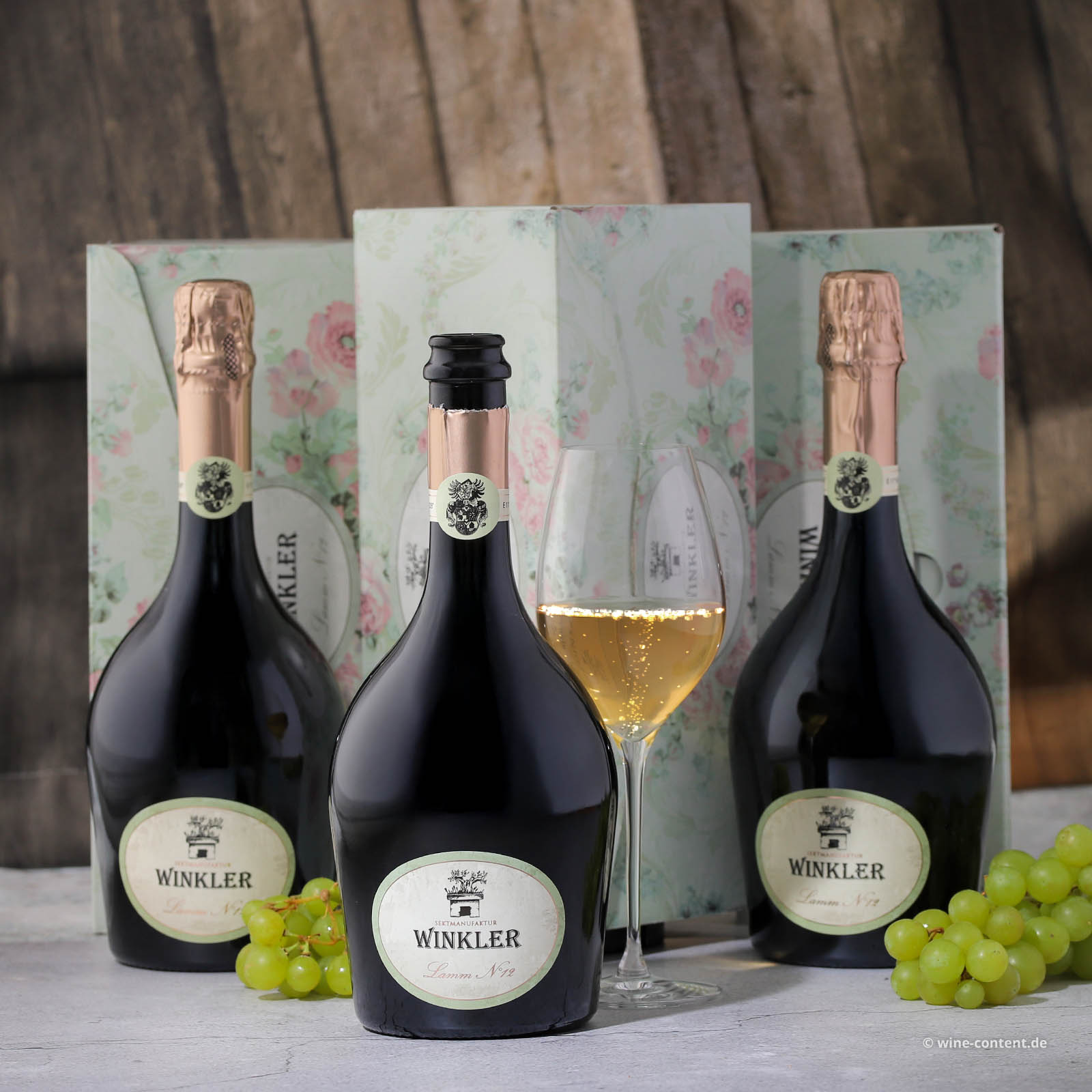 3er-Paket Spumante Lamm N°12 Extra Brut in Einzelverpackung 3er-Paket Spumante Lamm N°12 Extra Brut in Einzelverpackung
