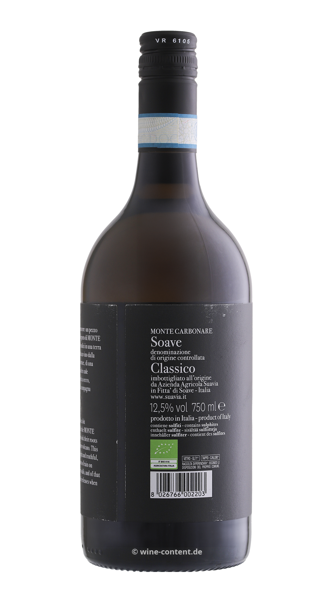 Soave Classico 2022 Monte Carbonare Bio