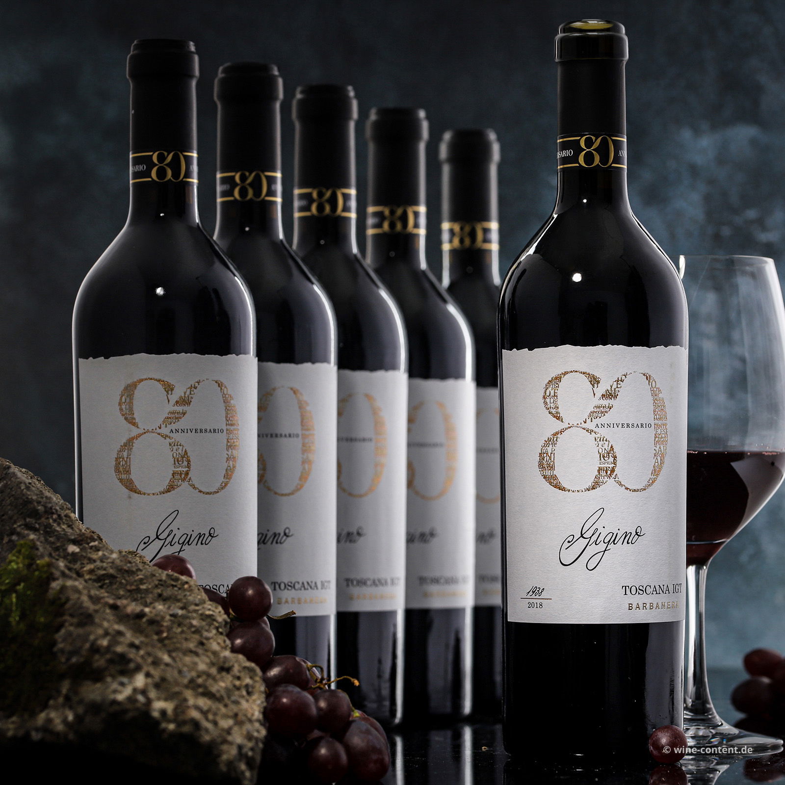 6er-Sparpaket Gigino Rosso 2021 Anniversario 80 6er-Sparpaket Gigino Rosso 2021 Anniversario 80