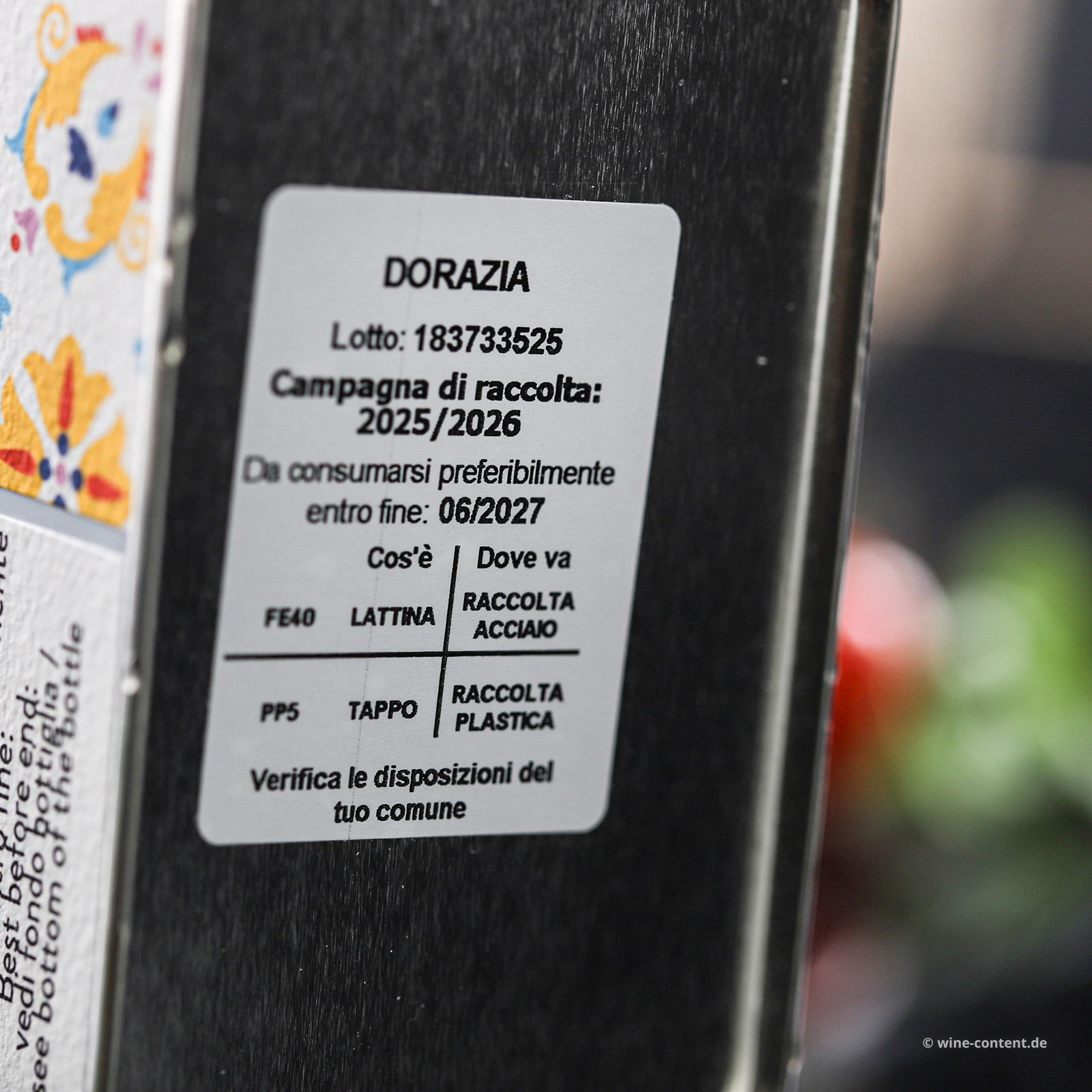 1 L Olivenöl Extra Vergine Dorazia