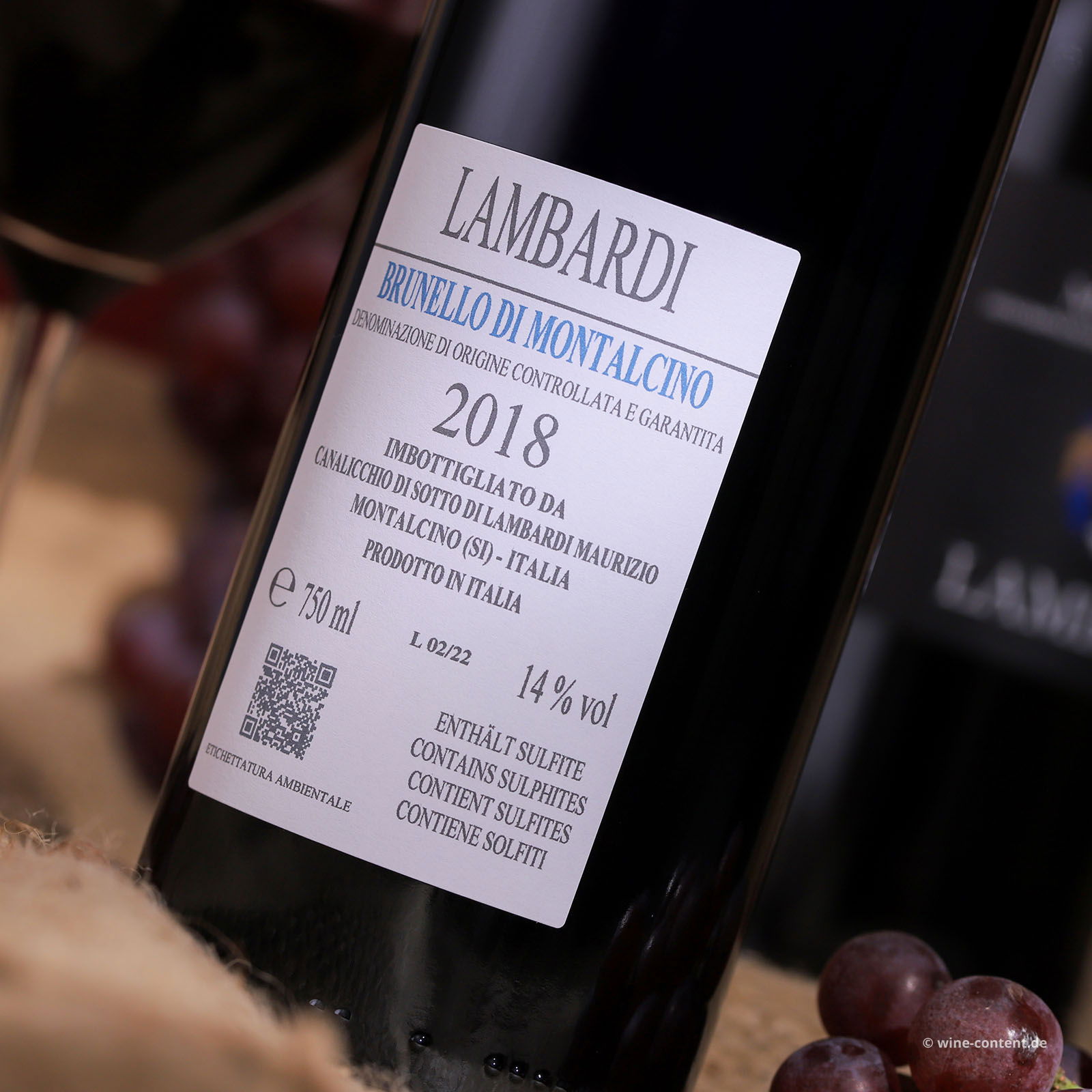 6er-Sparpaket Brunello di Montalcino 2018