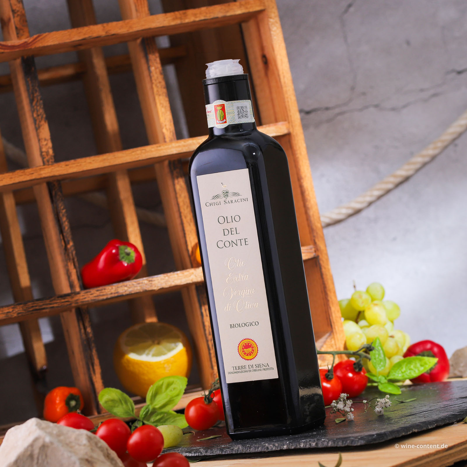 0,5 L Olivenöl Extra Vergine Terre di Siena 2025 Bio