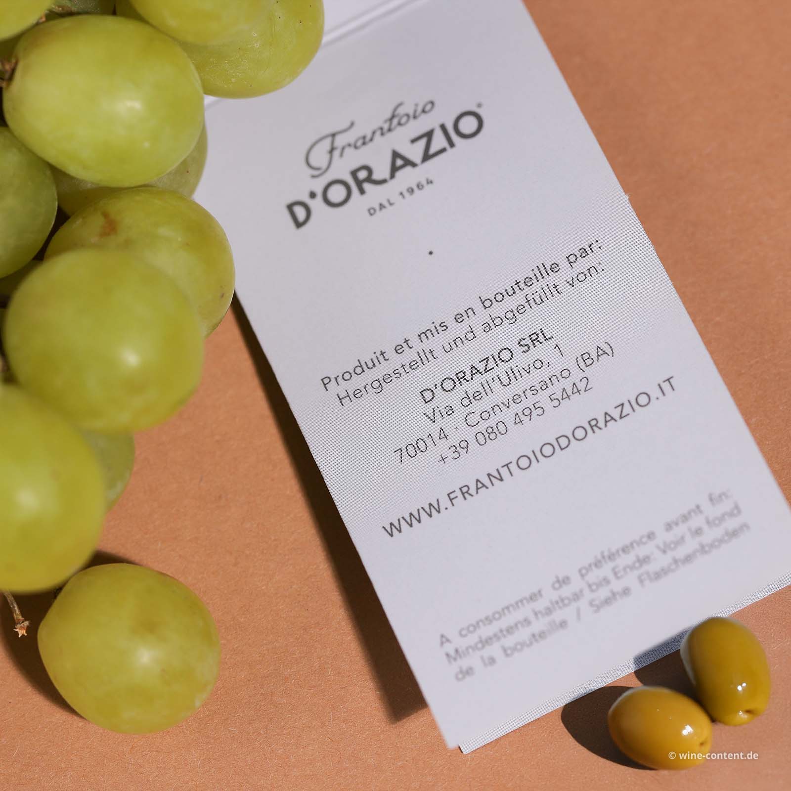 0,5 L Olivenöl Extra Vergine Estate