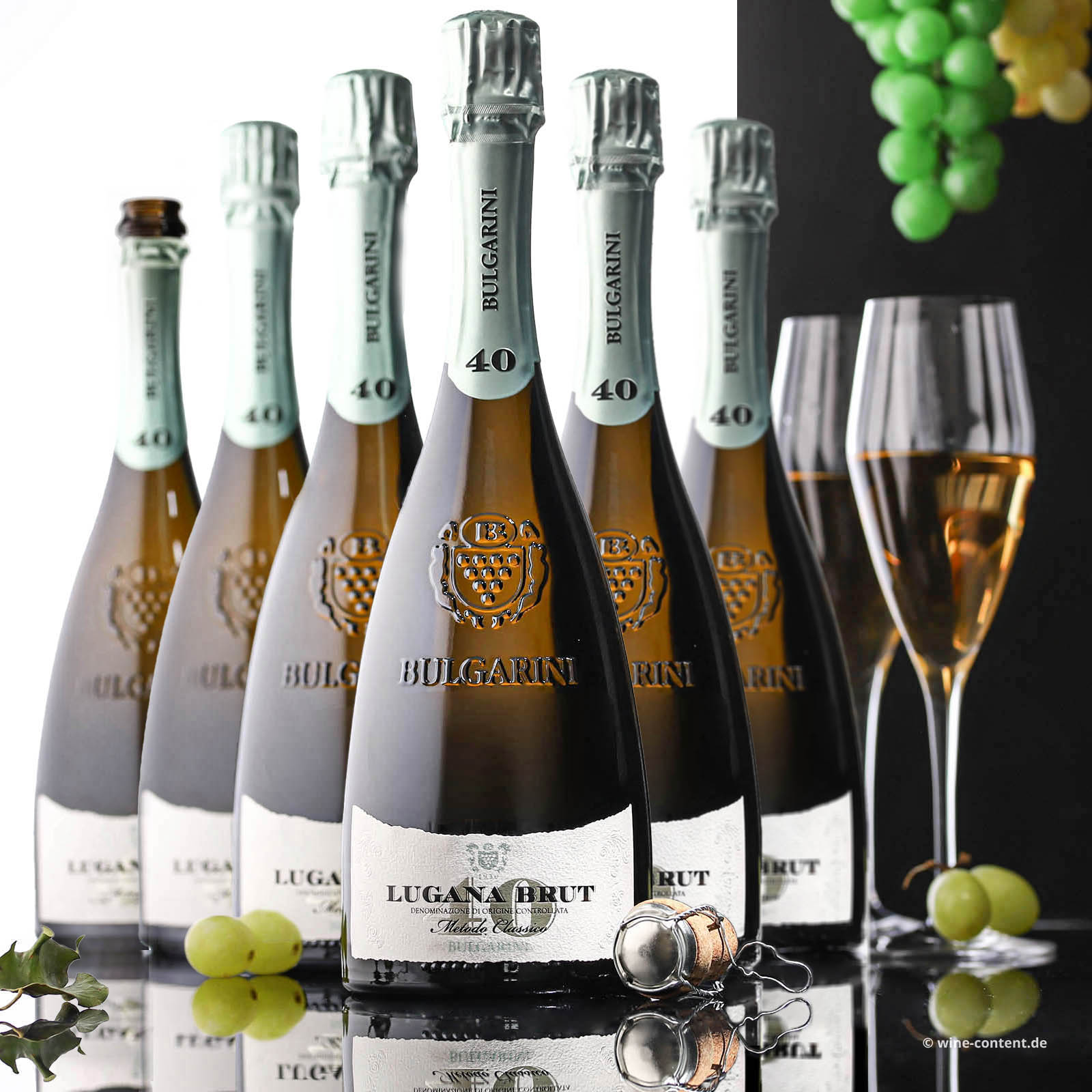 6er-Sparpaket Lugana Spumante 2018 40 mesi Brut