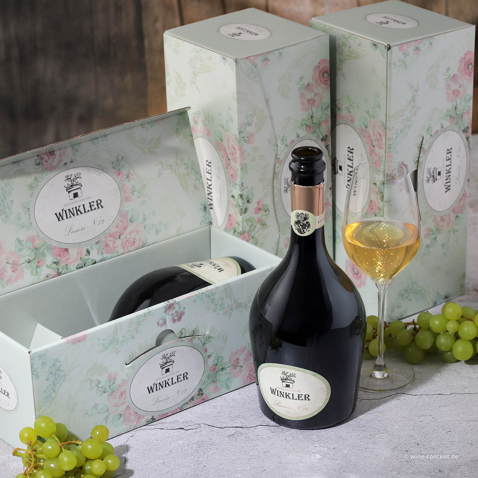 3er-Paket Spumante Lamm N°12 Extra Brut in Einzelverpackung 3er-Paket Spumante Lamm N°12 Extra Brut in Einzelverpackung