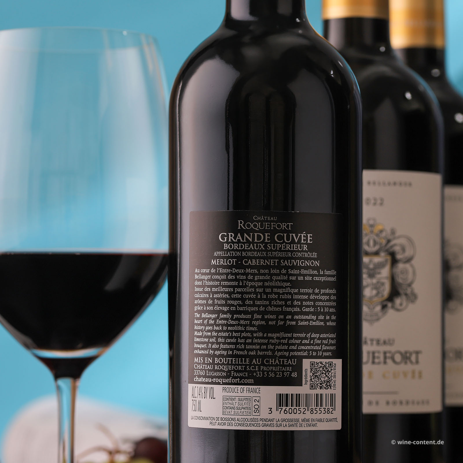 6er-Sparpaket Bordeaux Supérieur 2022 Grande Cuvée