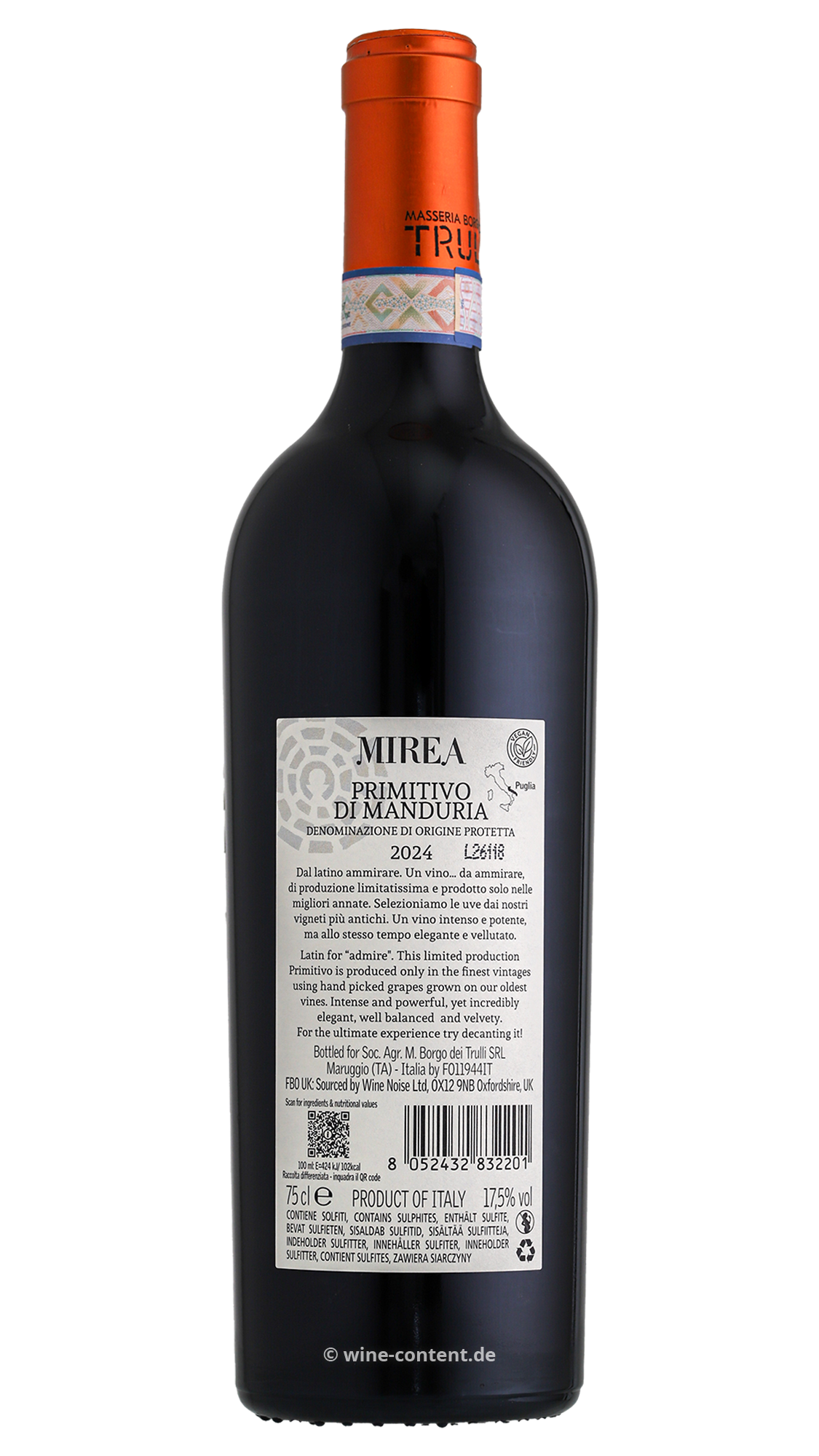 6er-Sparpaket Primitivo di Manduria 2024 Mirea