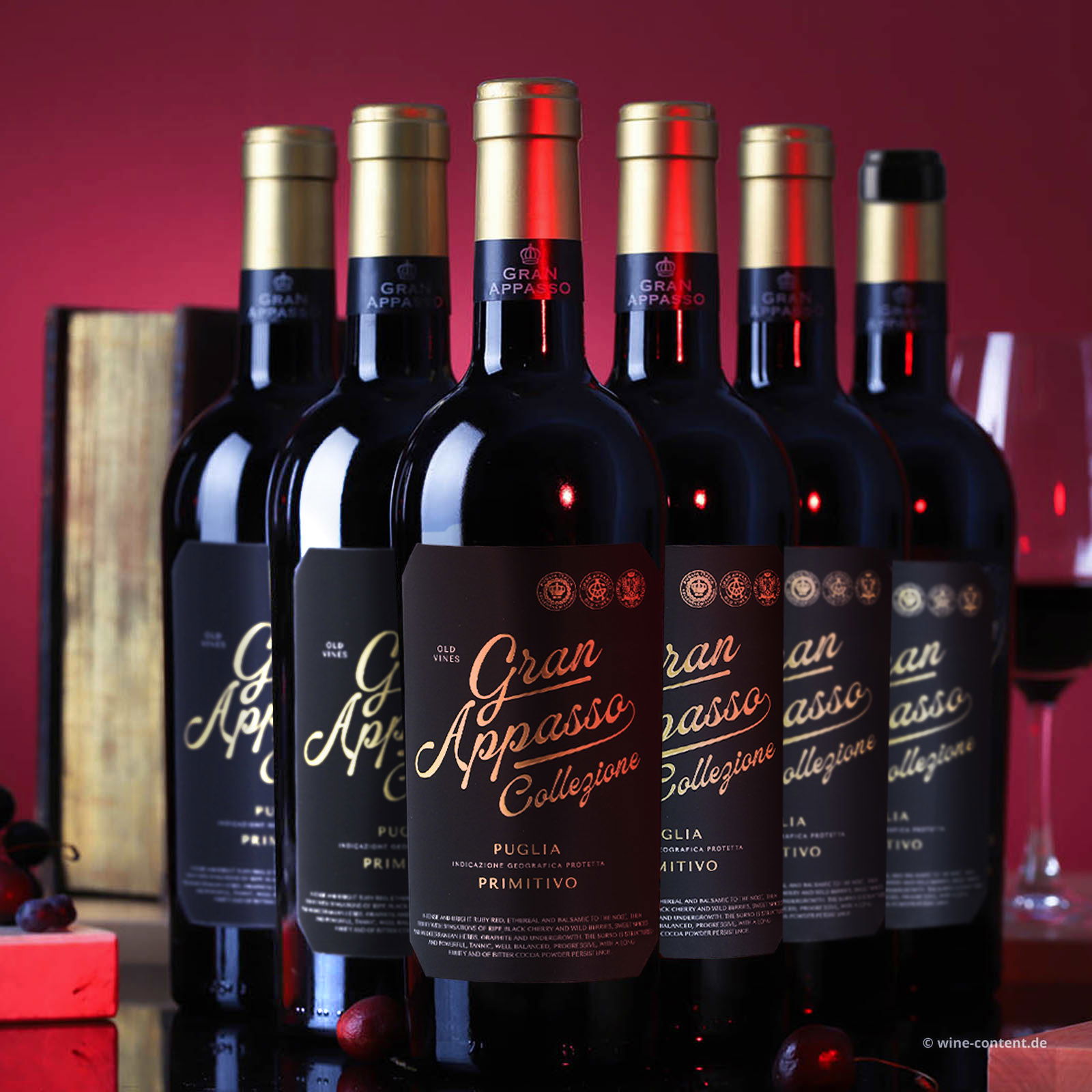 6er-Sparpaket Primitivo 2022 Gran Appasso Collezione