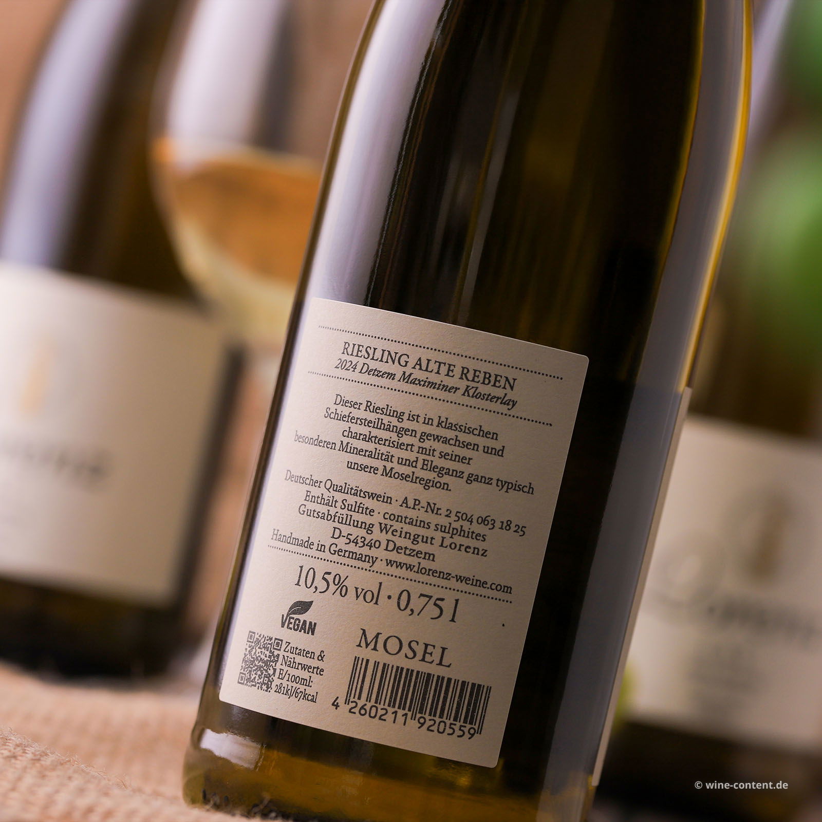 6er-Sparpaket Riesling 2024 Lay Alte Reben