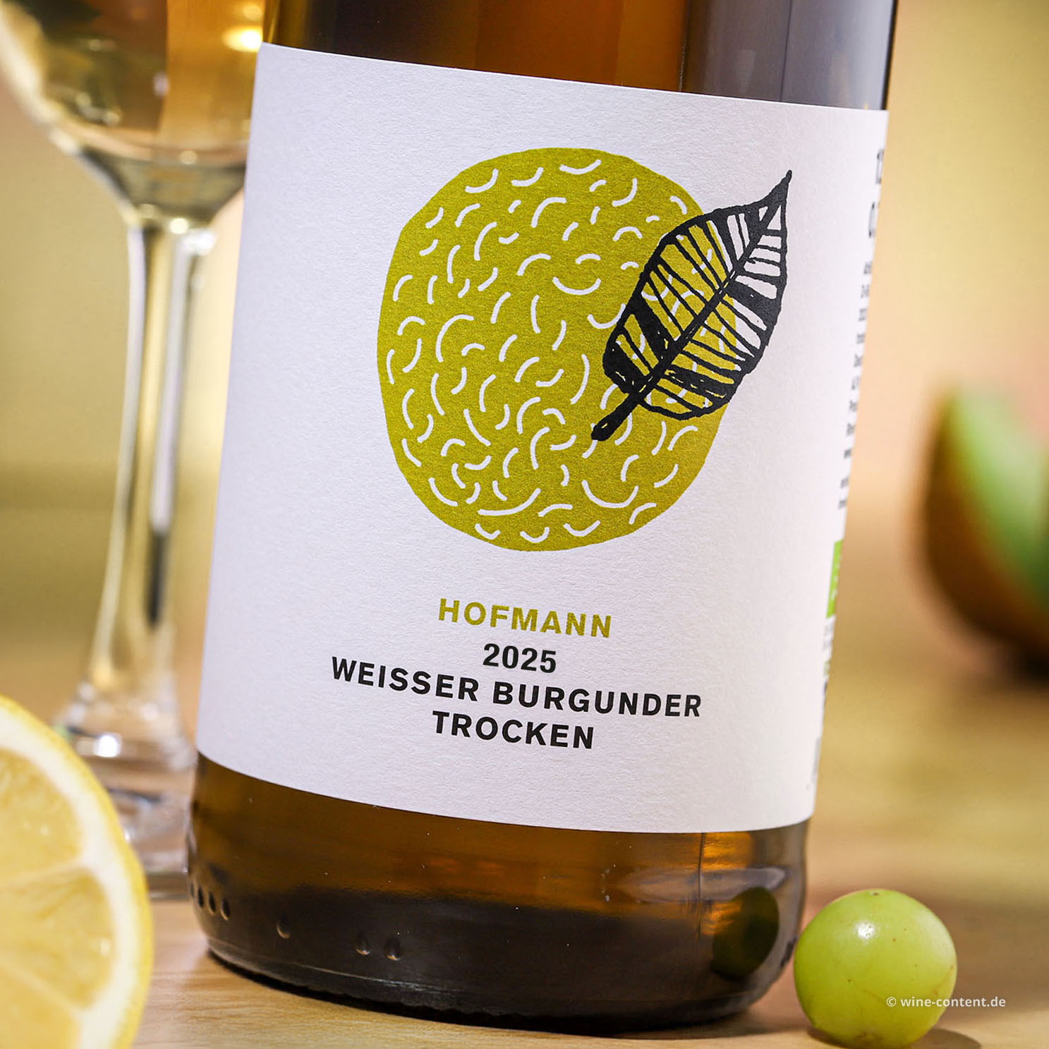 Weißer Burgunder 2025 Federblatt Bio