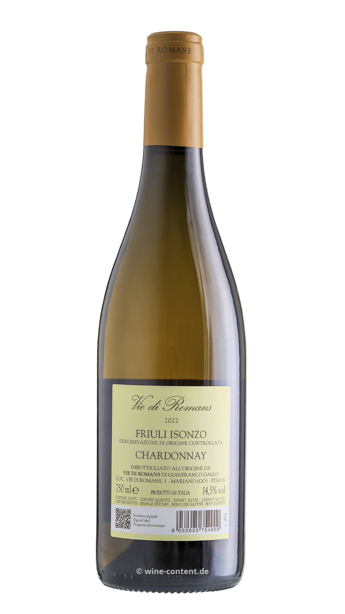Chardonnay 2022 Vie di Romans