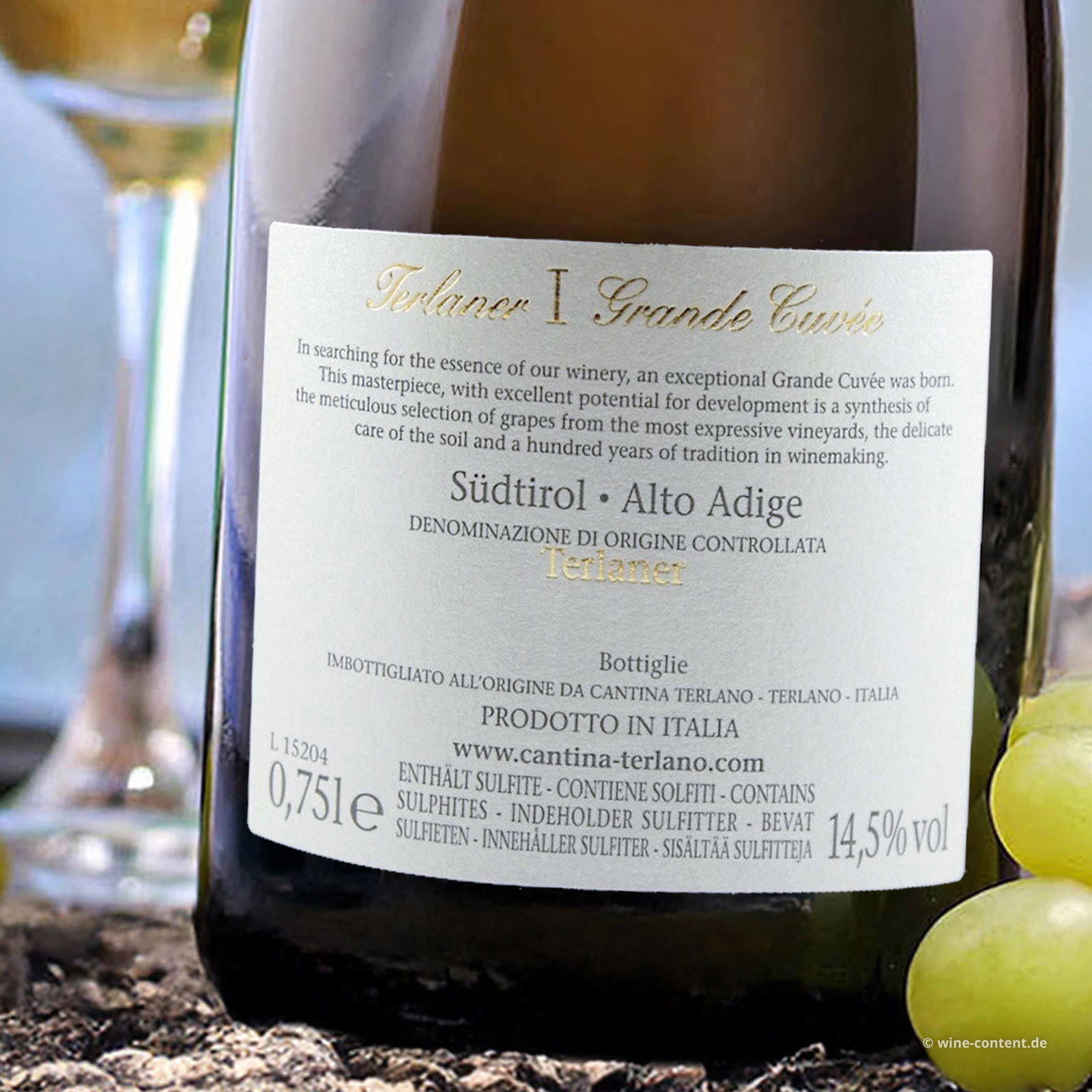 3er-Holzkiste Terlaner I Primo Grande Cuvée 2021