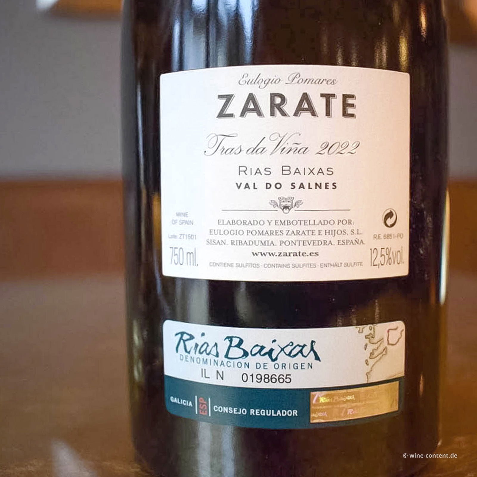 Albariño 2022 Tras da Viña