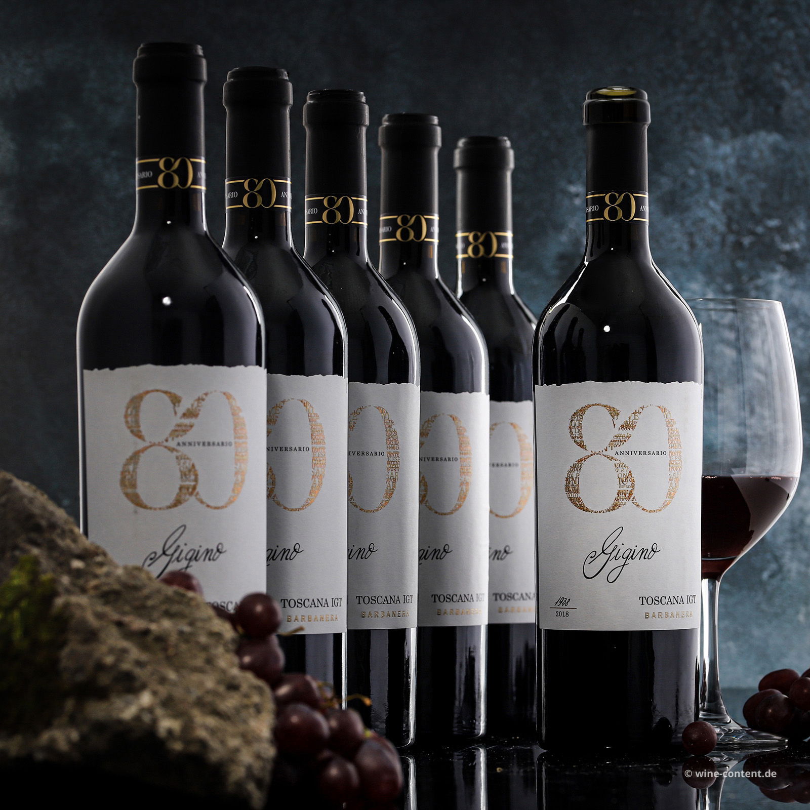 6er-Sparpaket Gigino Rosso 2021 Anniversario 80 6er-Sparpaket Gigino Rosso 2021 Anniversario 80