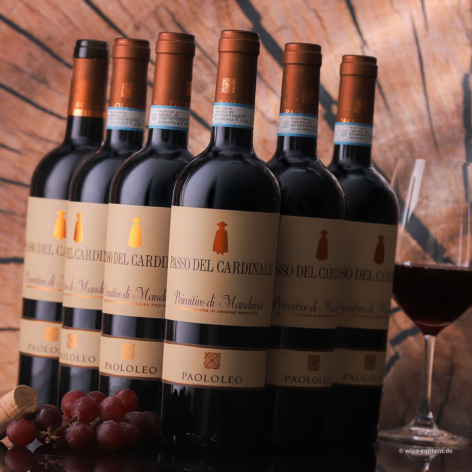 6er-Sparpaket Primitivo di Manduria 2024 Passo del Cardinale