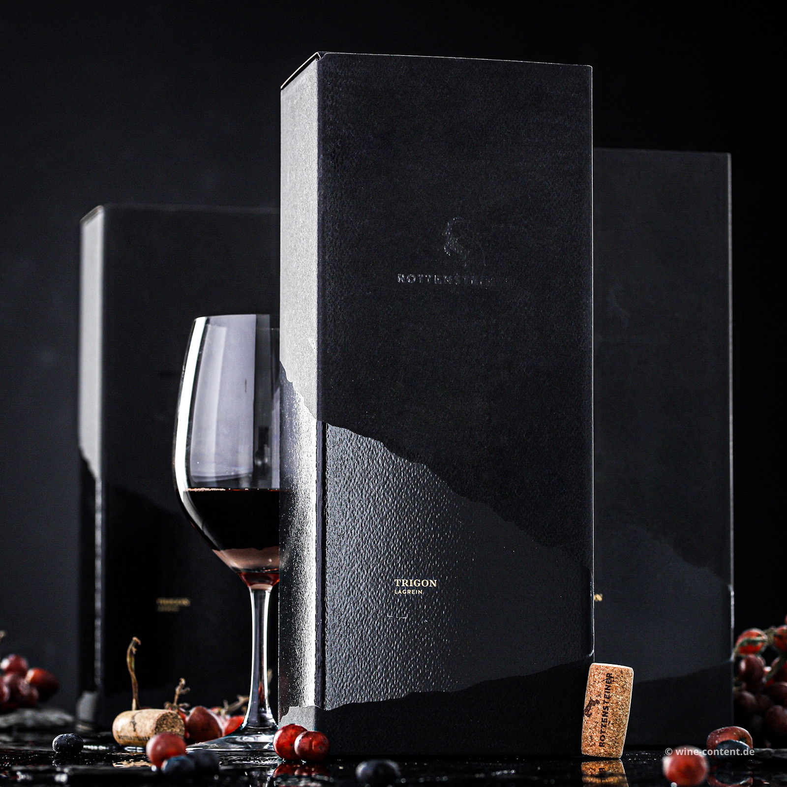 3er-Paket Lagrein Riserva 2022 Trigon in Einzelverpackung