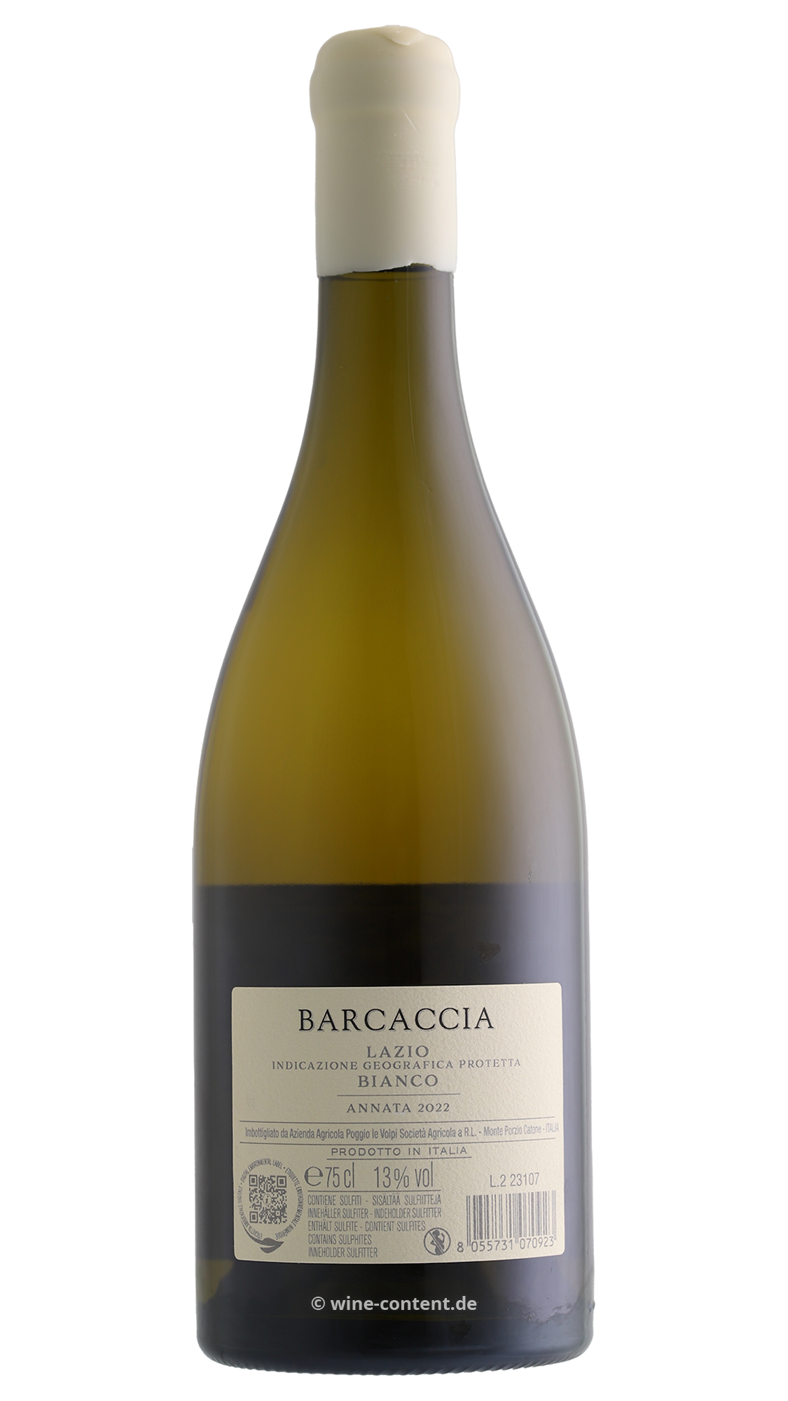 Barcaccia Bianco 2022 Barcaccia Bianco 2022