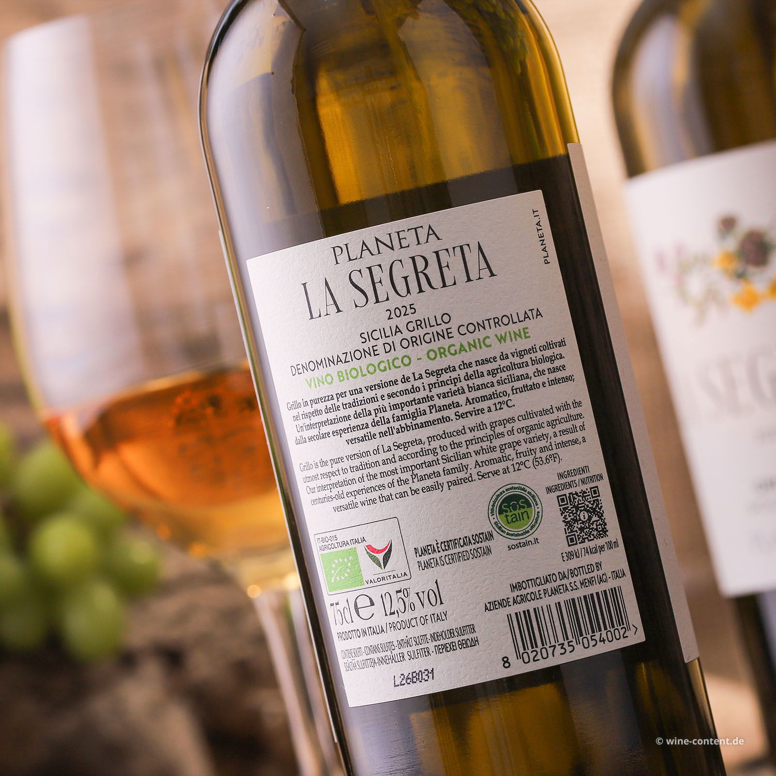 Grillo Sicilia 2025 La Segreta Bio