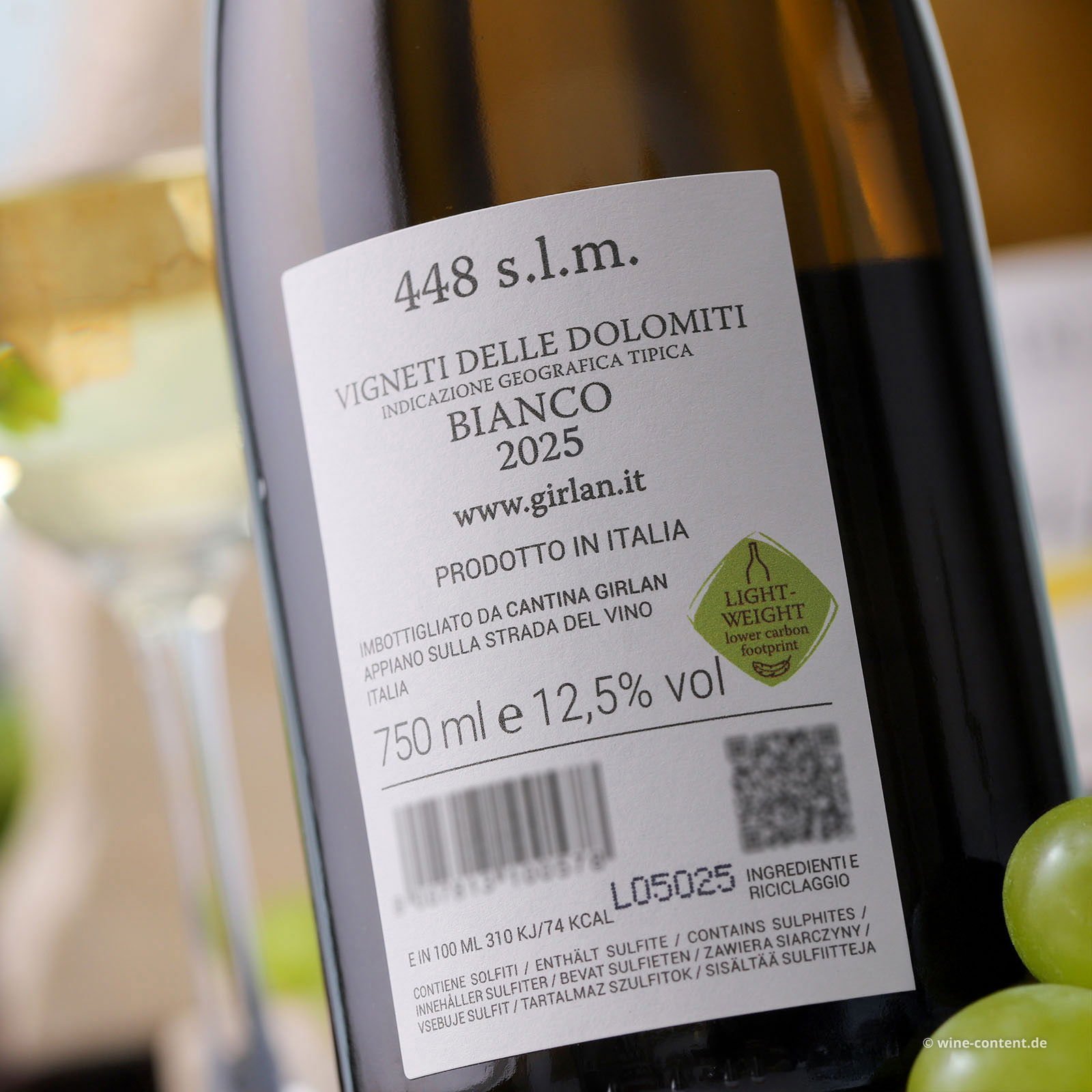 Bianco 2025 448 s.l.m.