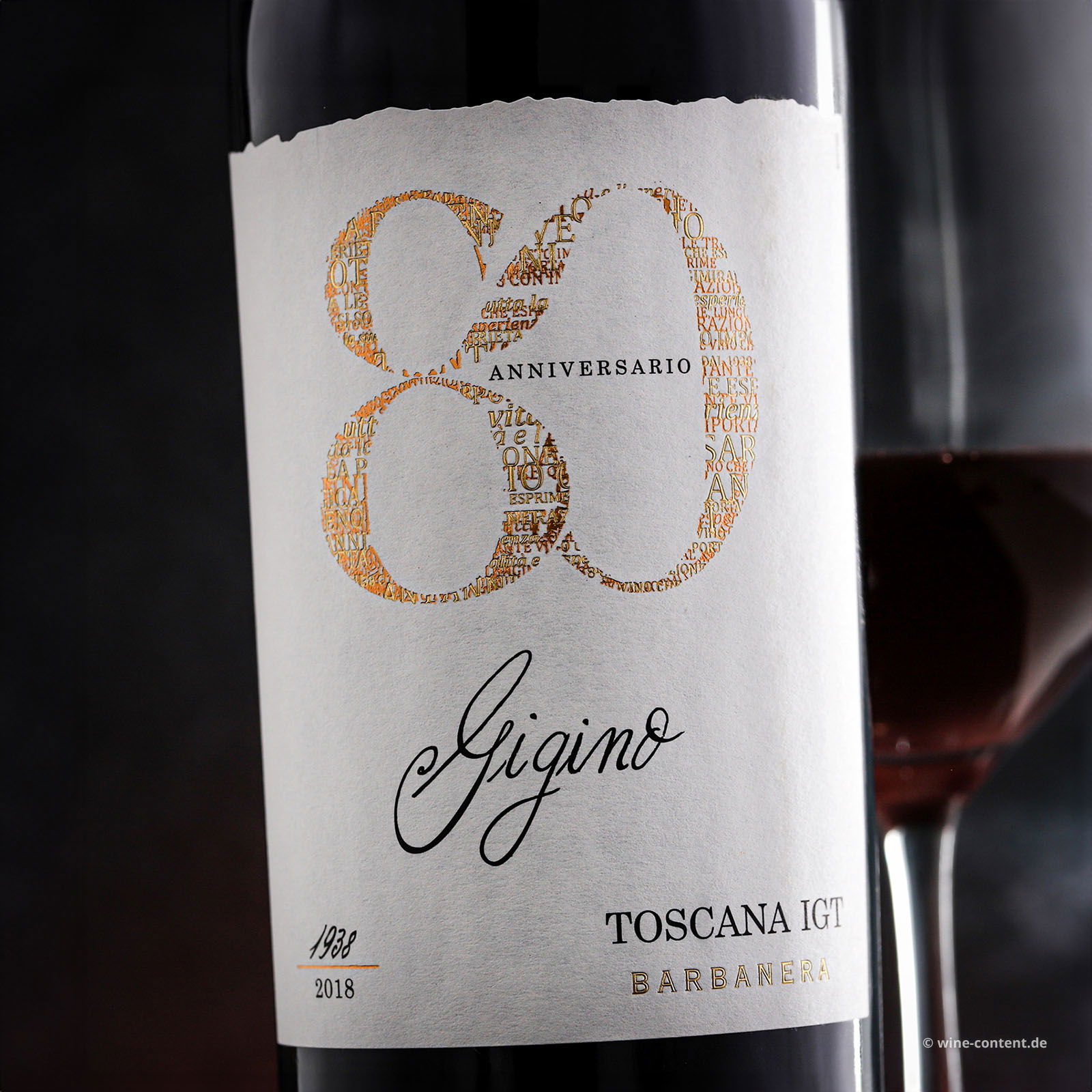 Gigino Rosso 2022 Anniversario 80