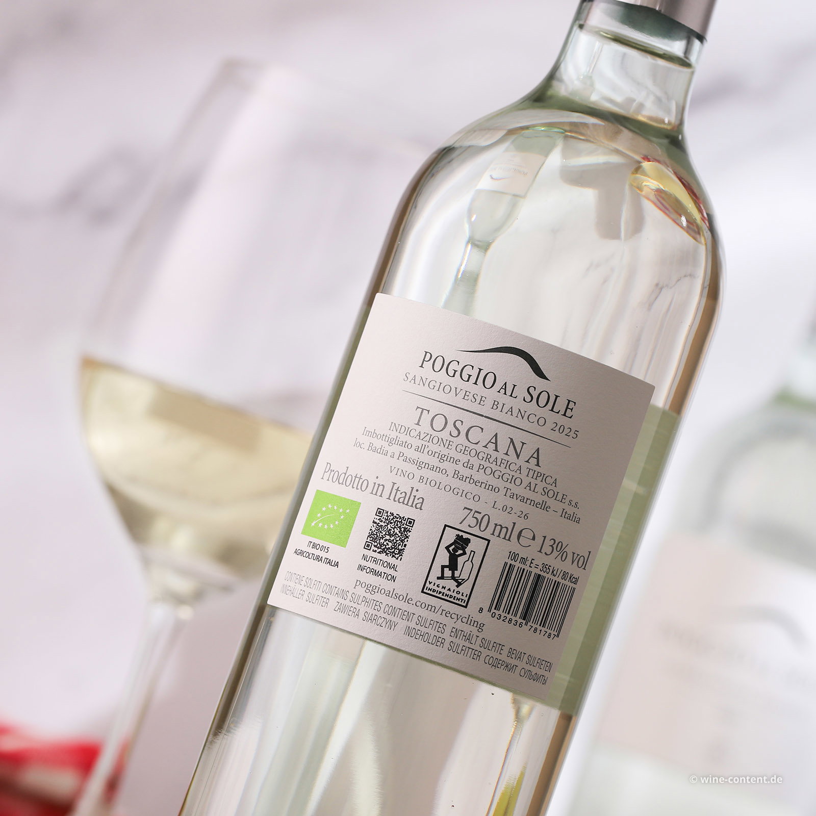 Sangiovese Bianco Toscana 2025 Bio