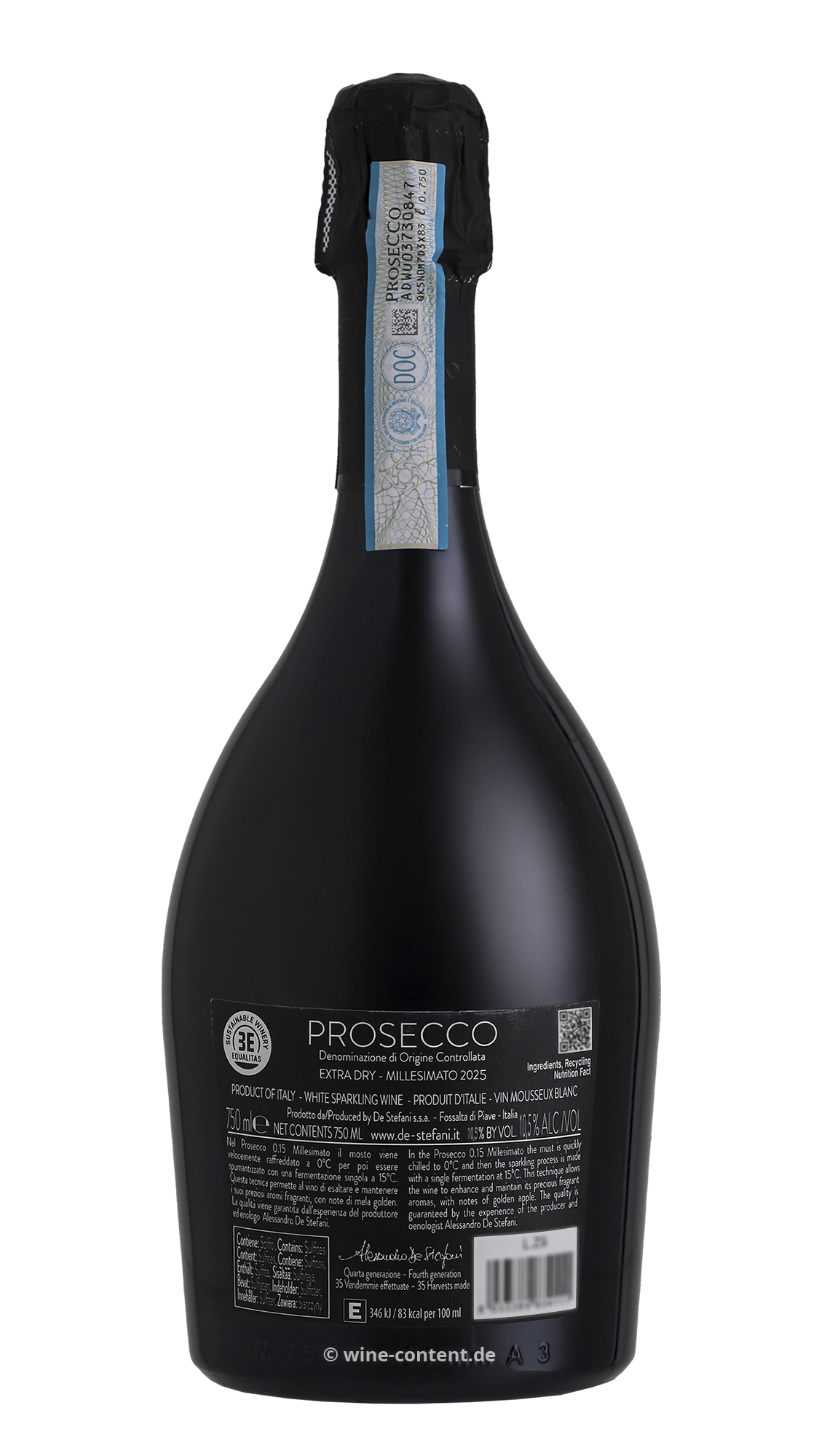 6er-Sparpaket Prosecco 2025 0.15 Extra Dry